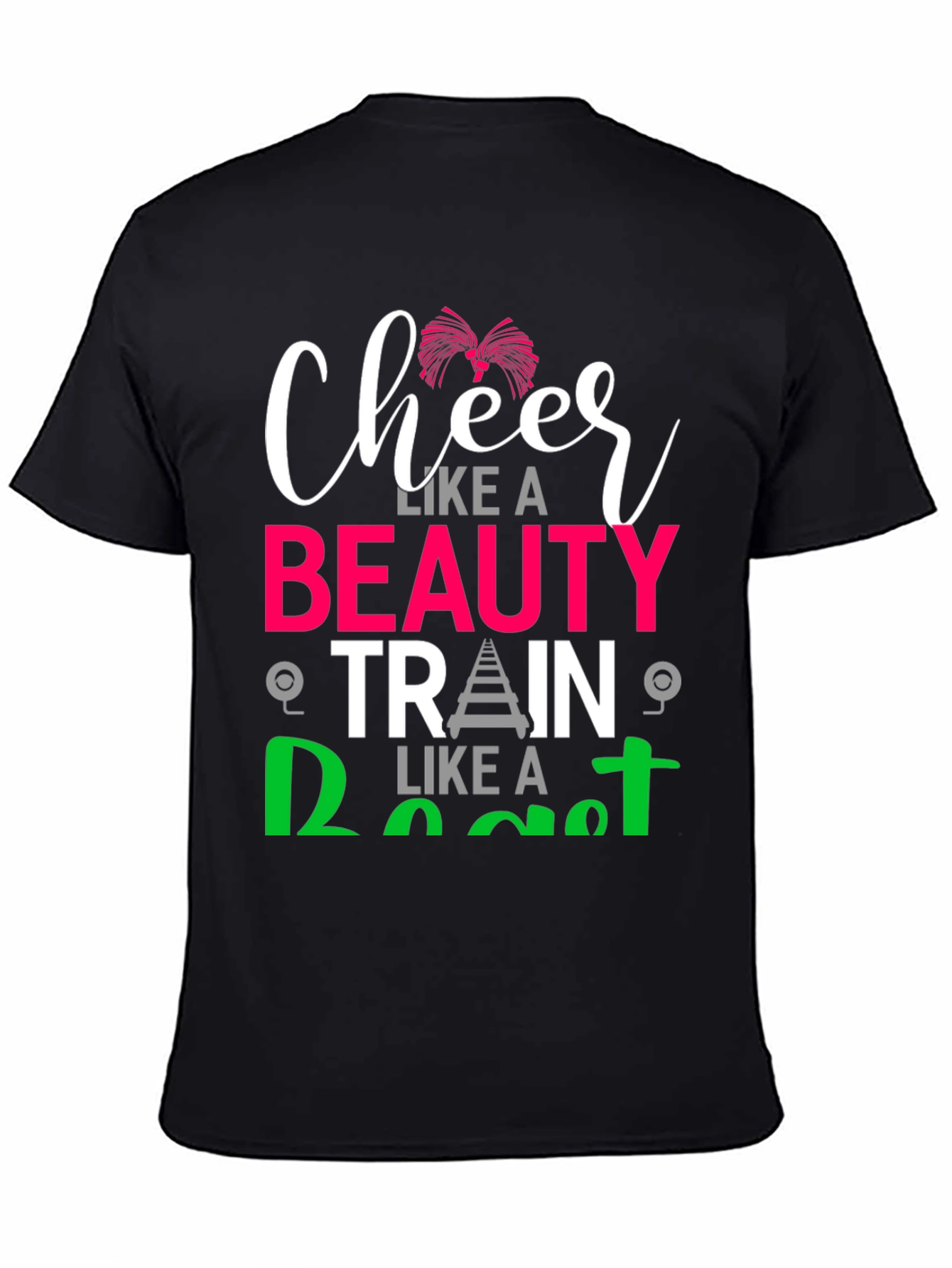 Cheer Beauty Train Donut T-Shirt