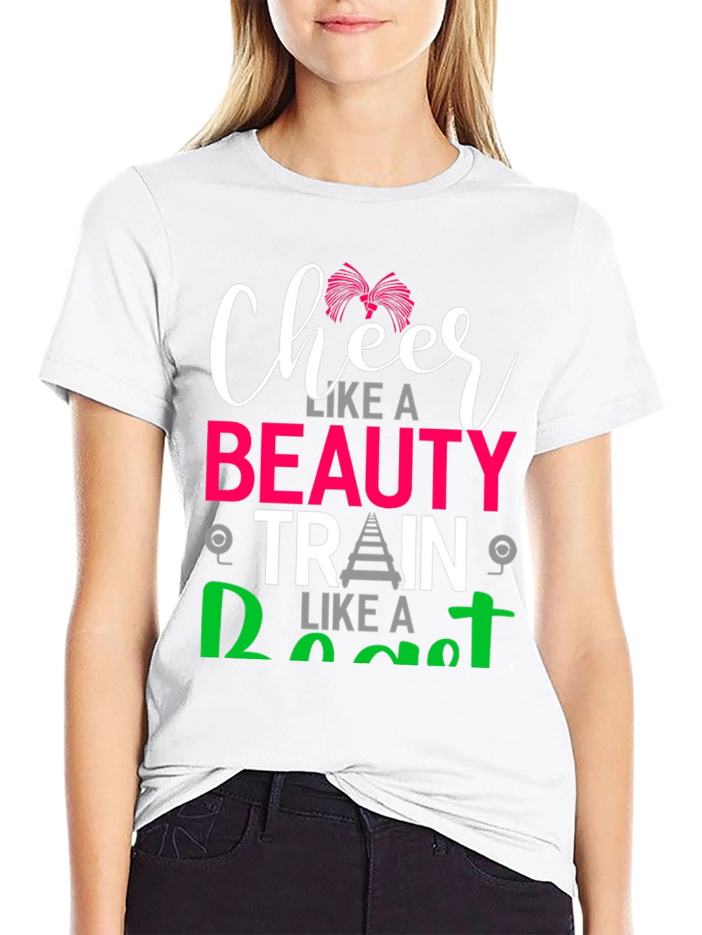 Cheer Beauty Train Donut T-Shirt