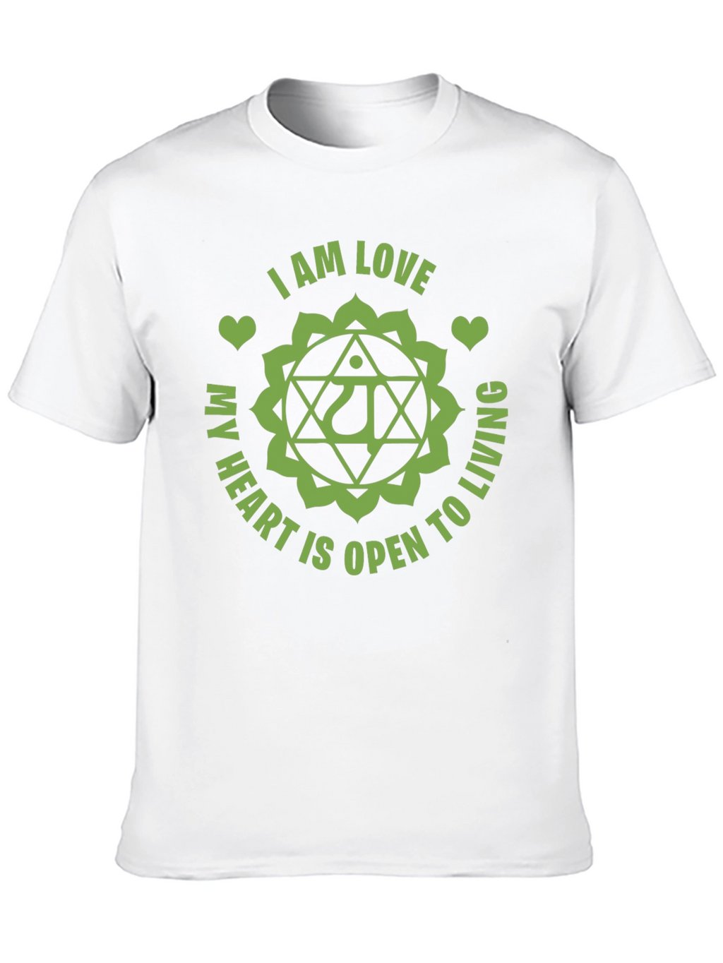 I AM LOVE Heart Chakra Graphic Tee