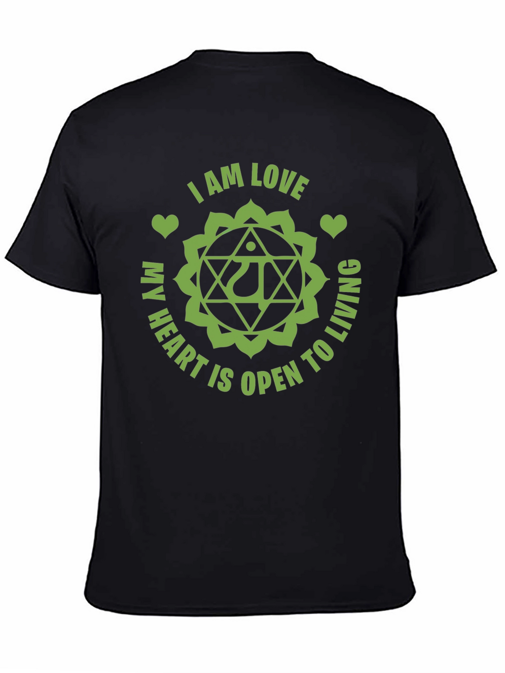 I AM LOVE Heart Chakra Graphic Tee