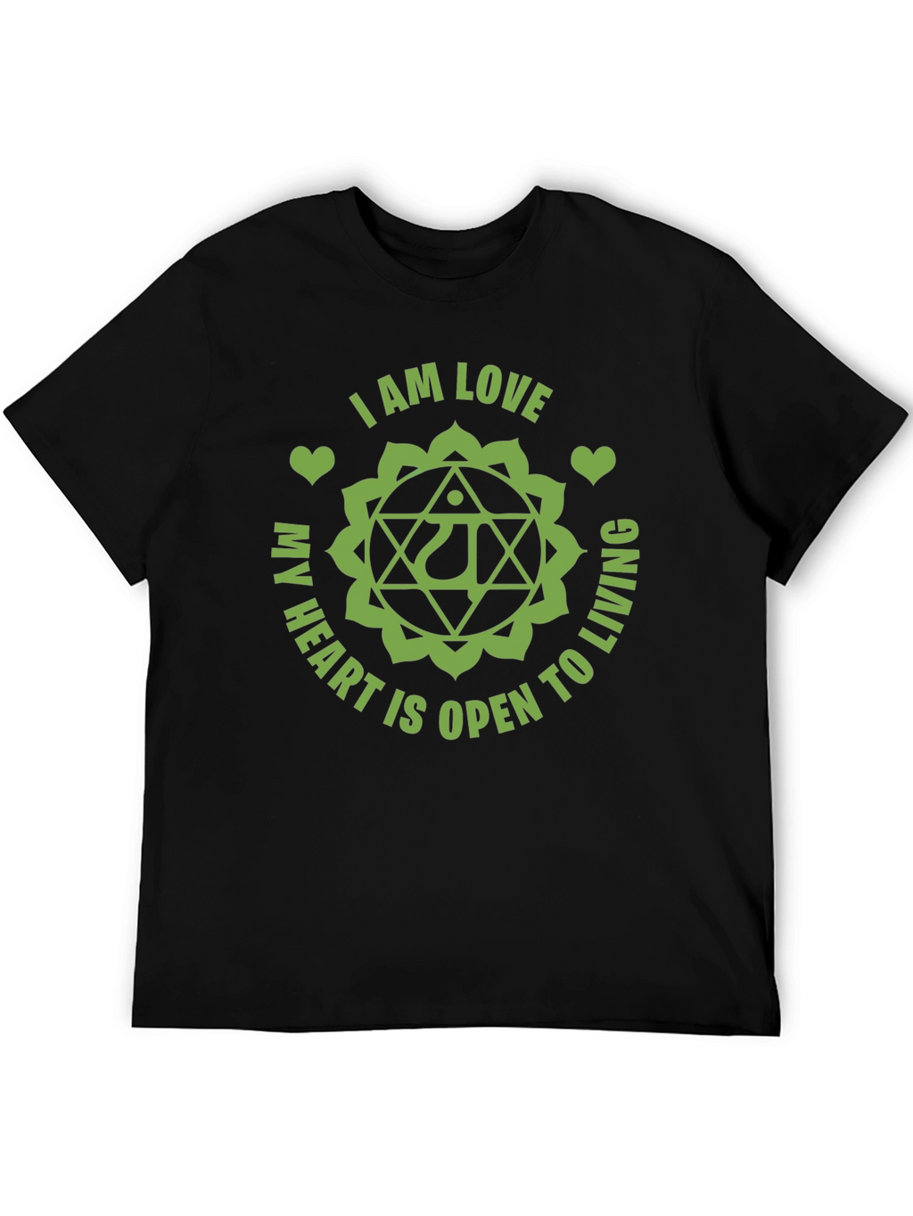 I AM LOVE Heart Chakra Graphic Tee