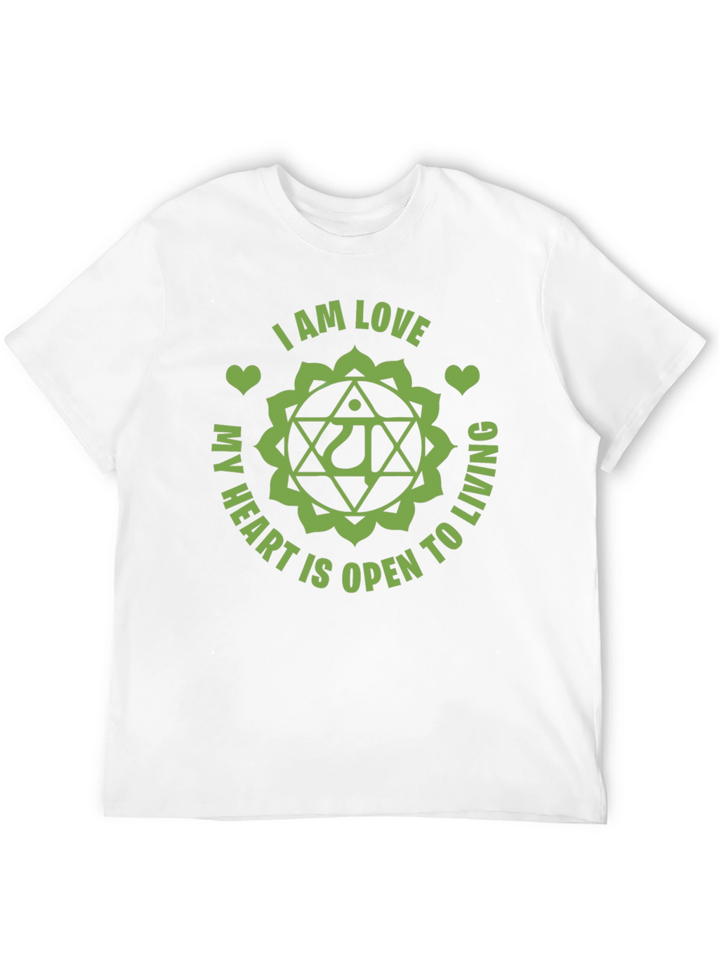 I AM LOVE Heart Chakra Graphic Tee