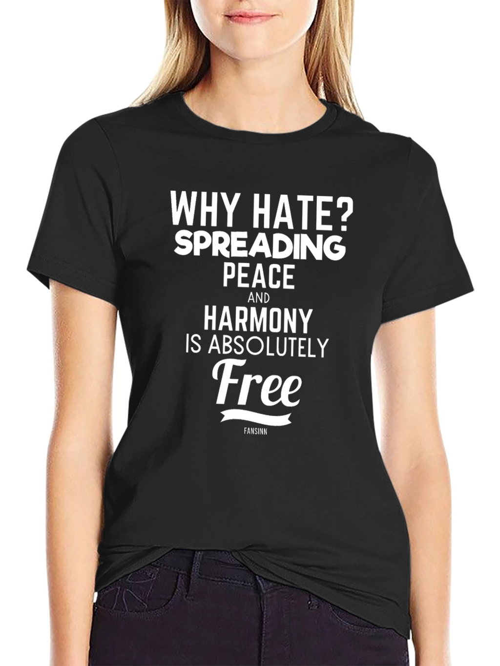 Why Hate? Spread Peace T-Shirt
