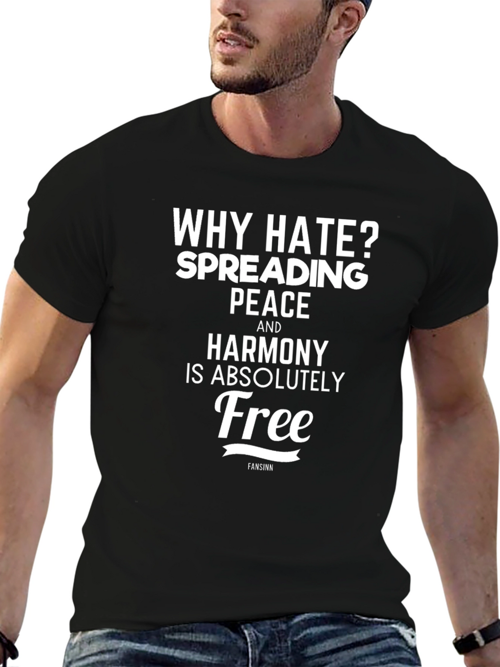 Why Hate? Spread Peace T-Shirt