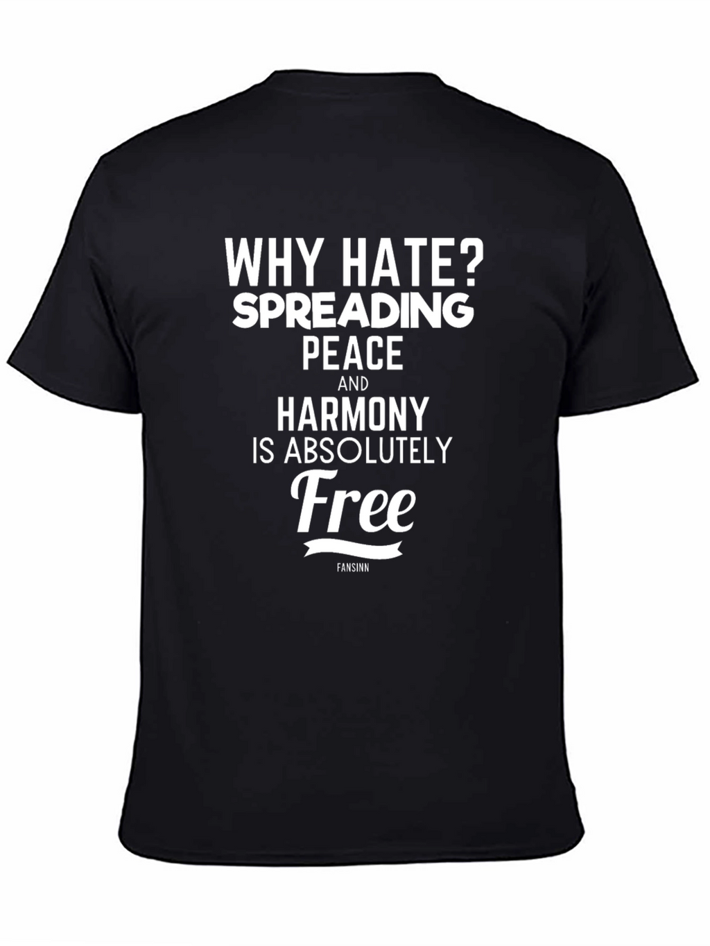 Why Hate? Spread Peace T-Shirt