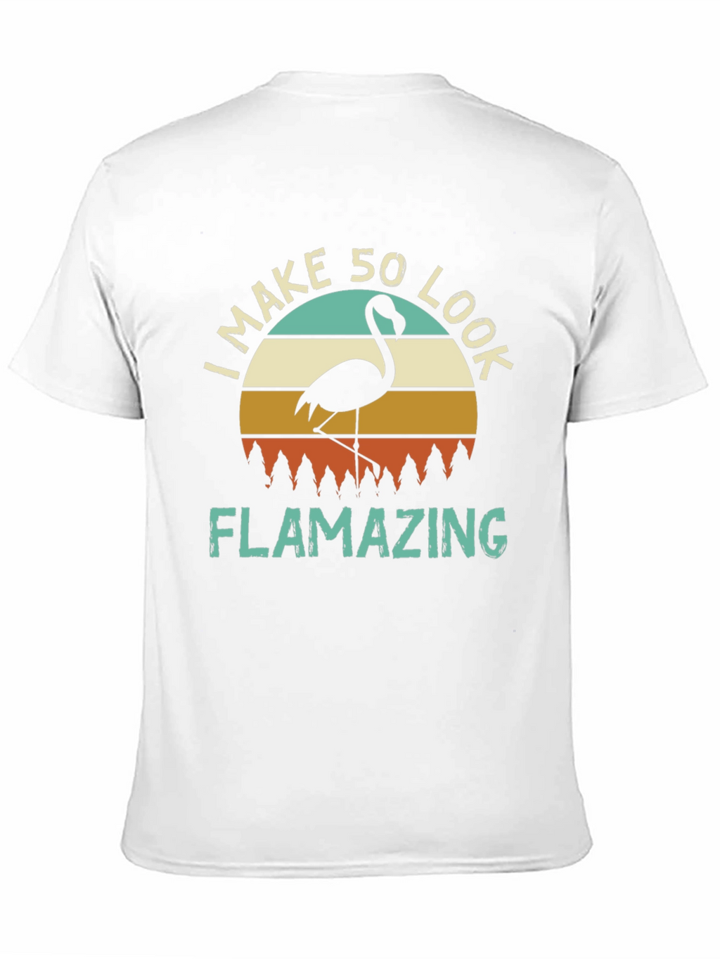 Flamazing 50th Birthday Flamingo T-Shirt