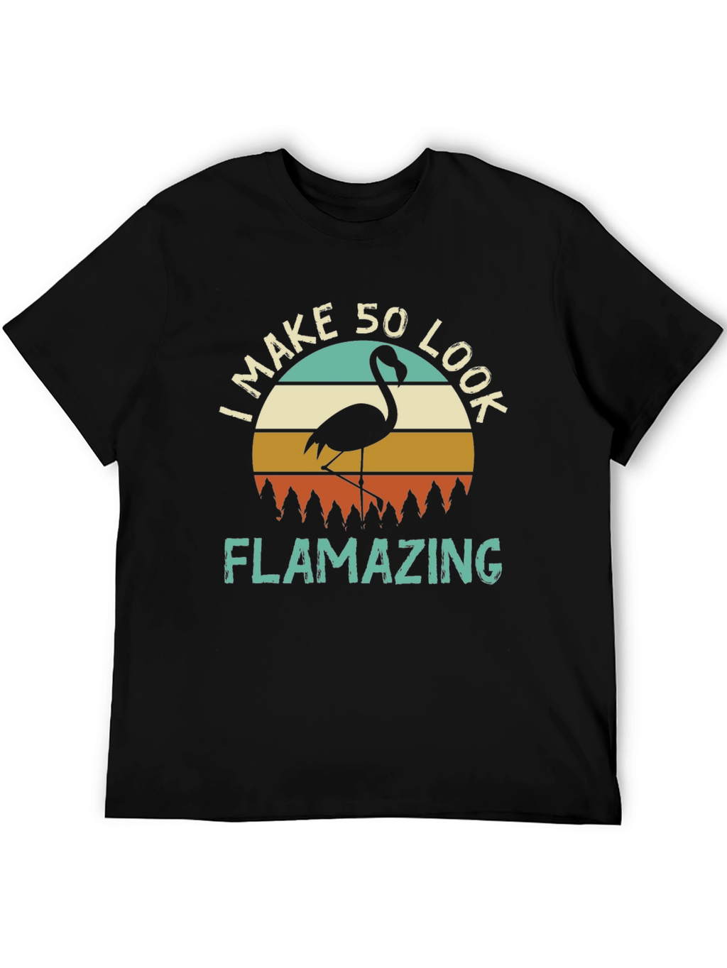 Flamazing 50th Birthday Flamingo T-Shirt