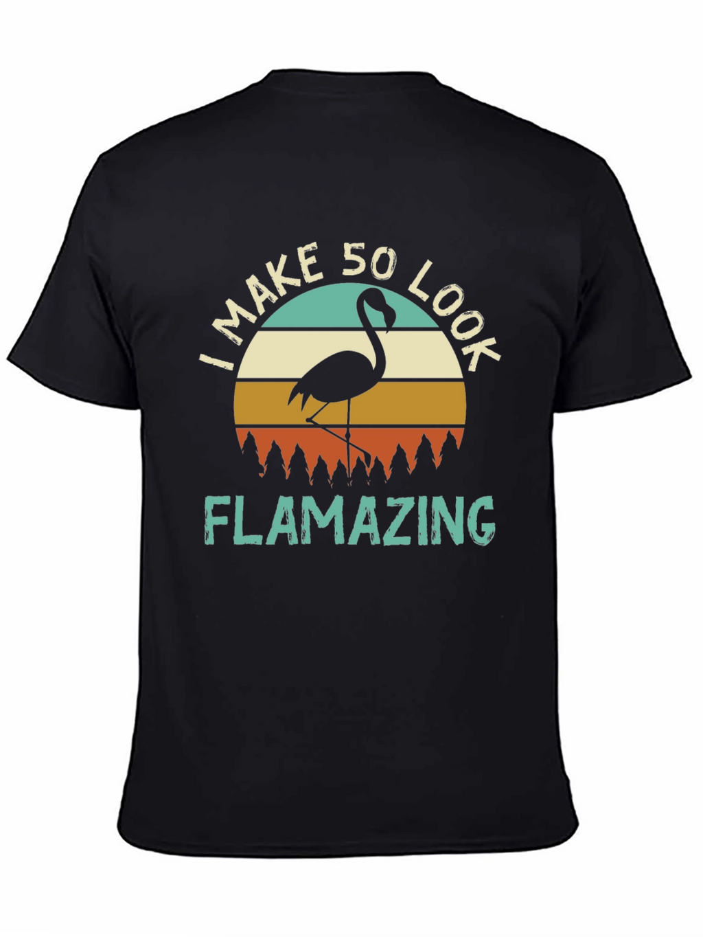 Flamazing 50th Birthday Flamingo T-Shirt