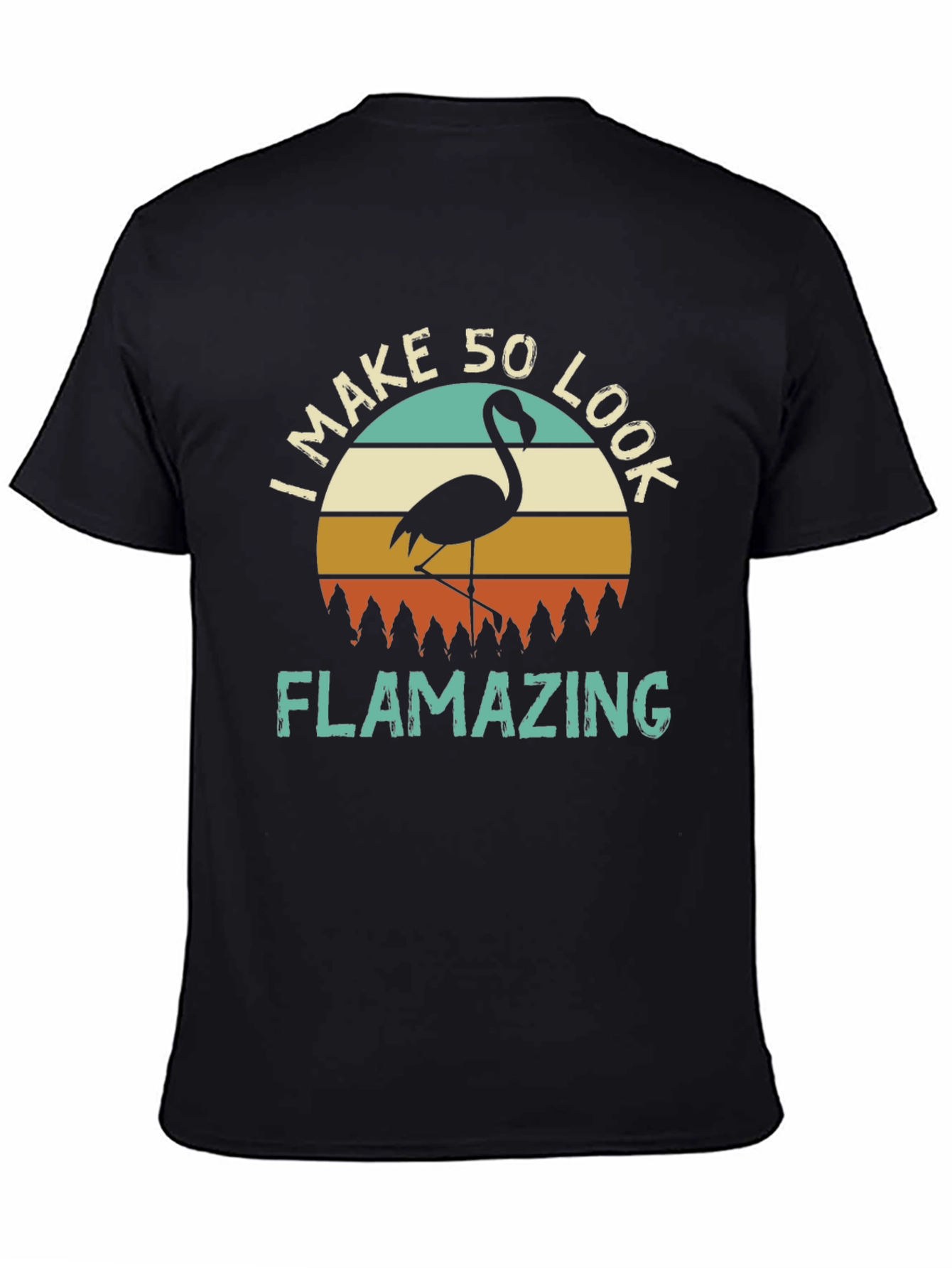 Flamazing 50th Birthday Flamingo T-Shirt