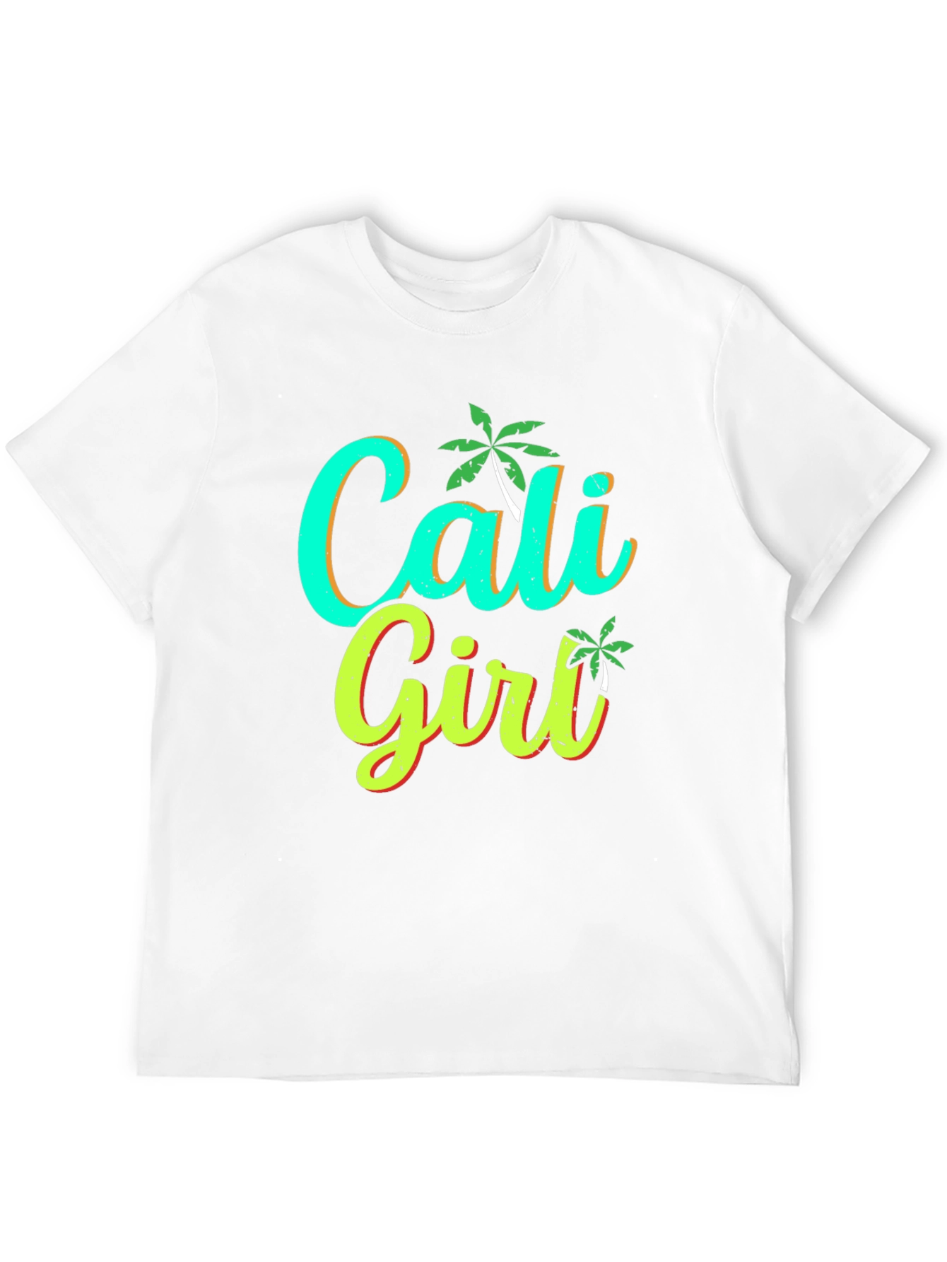 Cali Girl Graphic Tee - Trendy California Style