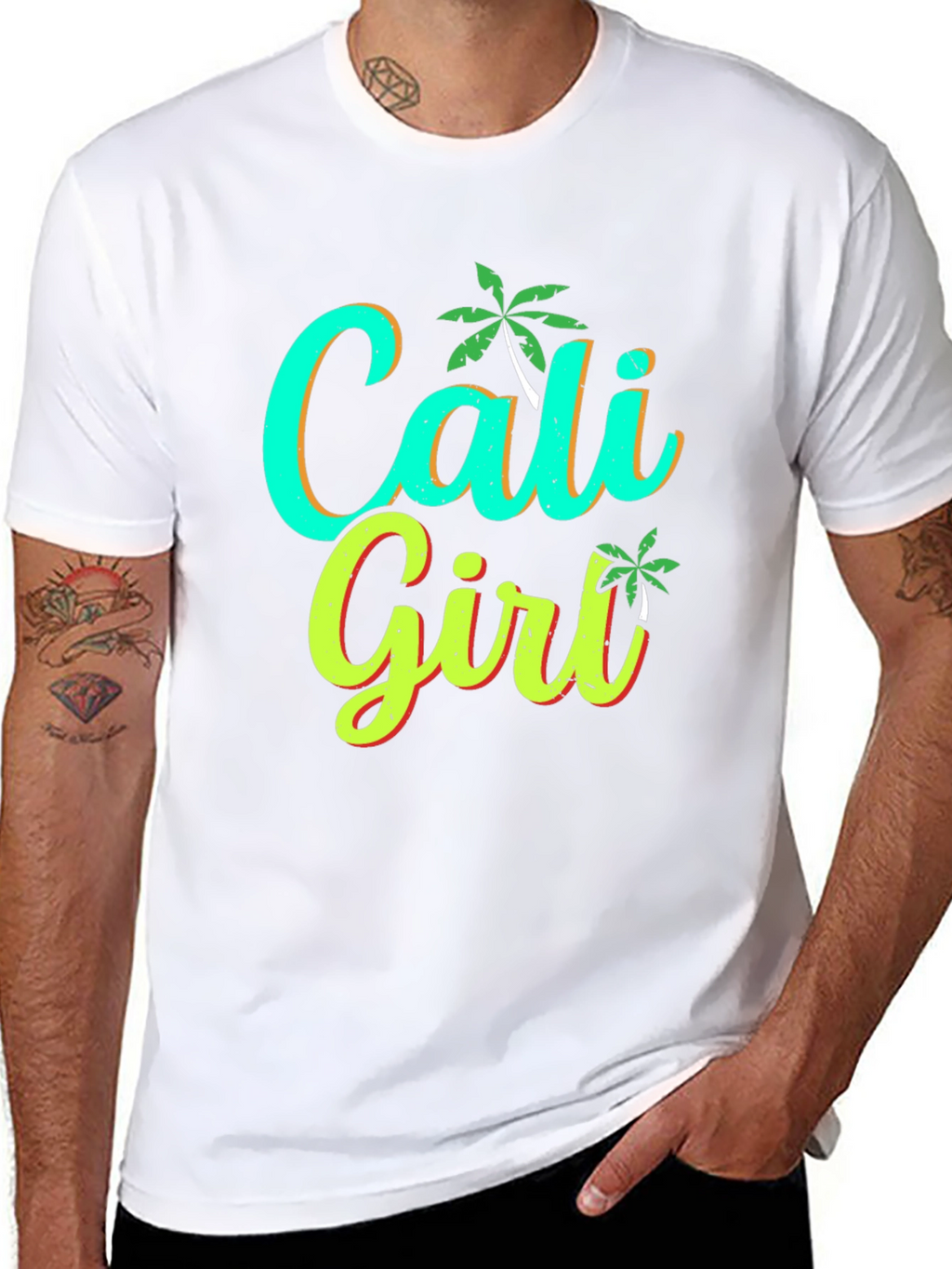 Cali Girl Graphic Tee - Trendy California Style
