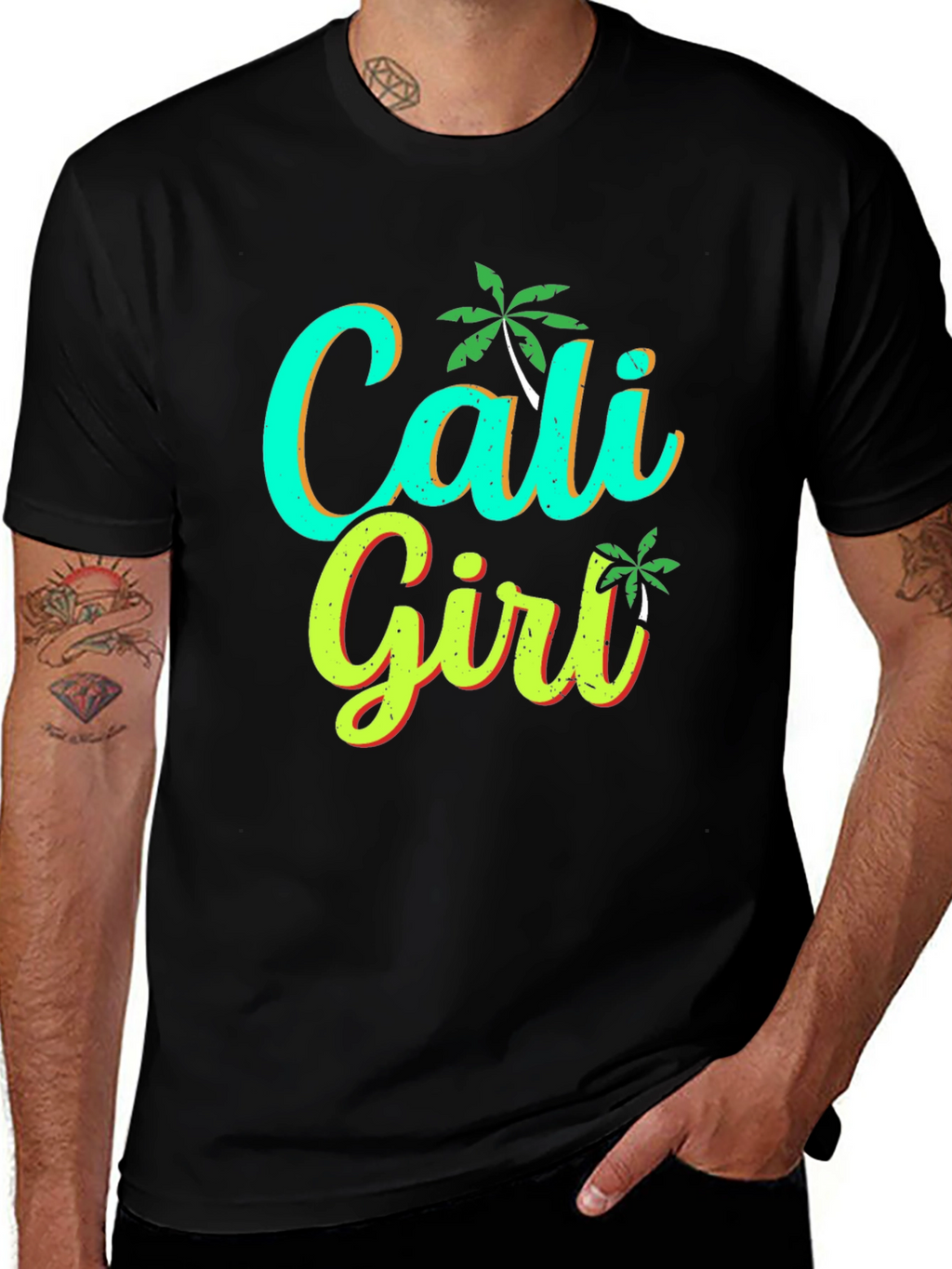 Cali Girl Graphic Tee - Trendy California Style
