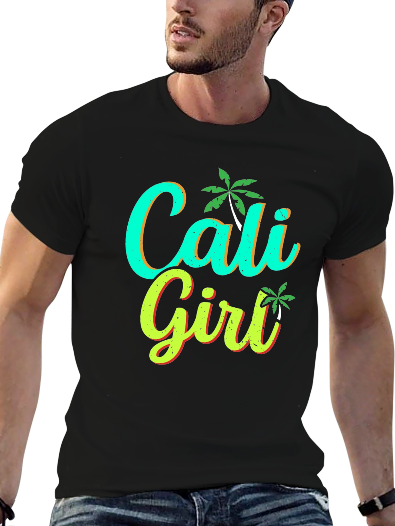Cali Girl Graphic Tee - Trendy California Style