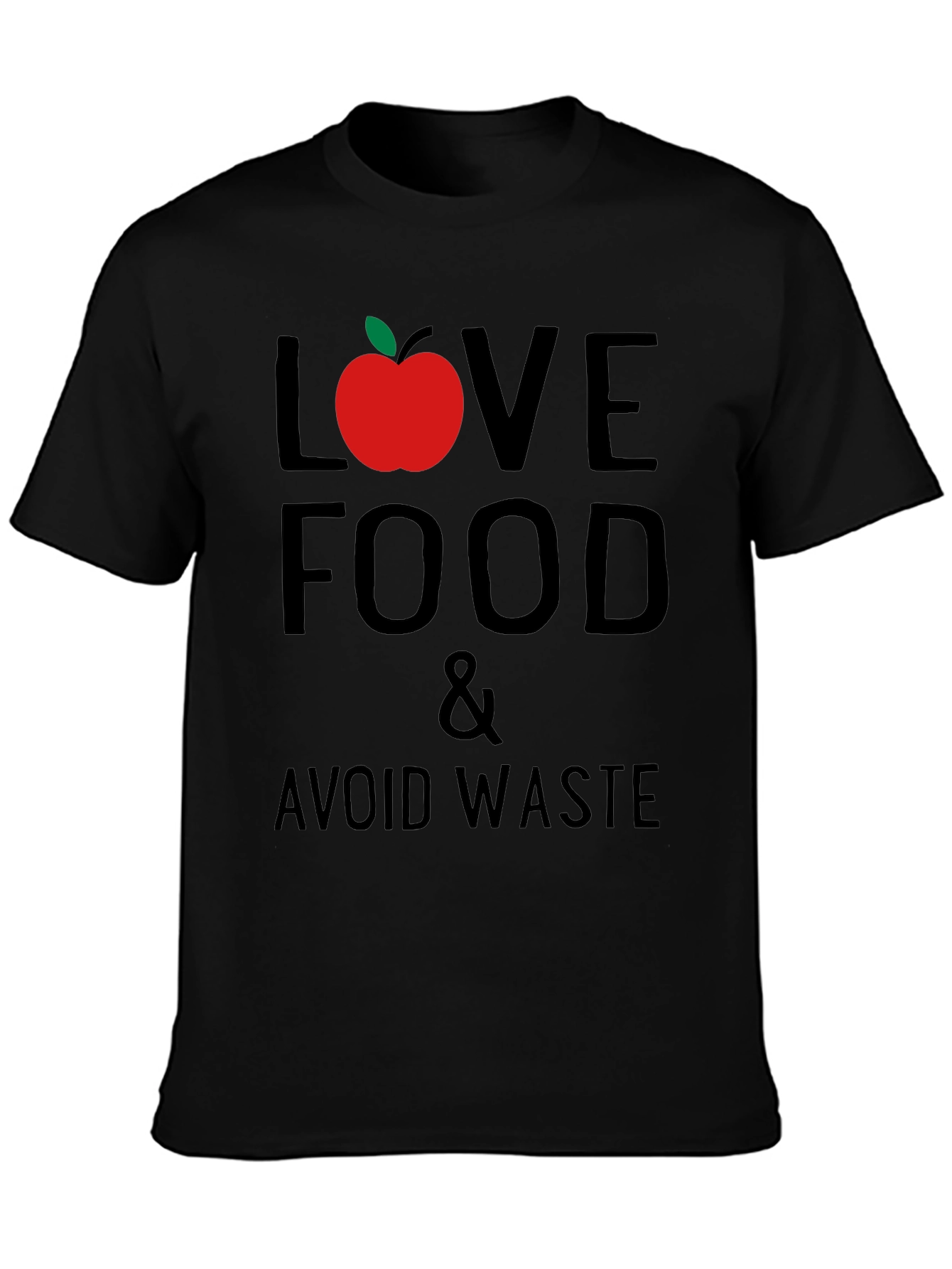 Love Food Avoid Waste Graphic T-Shirt