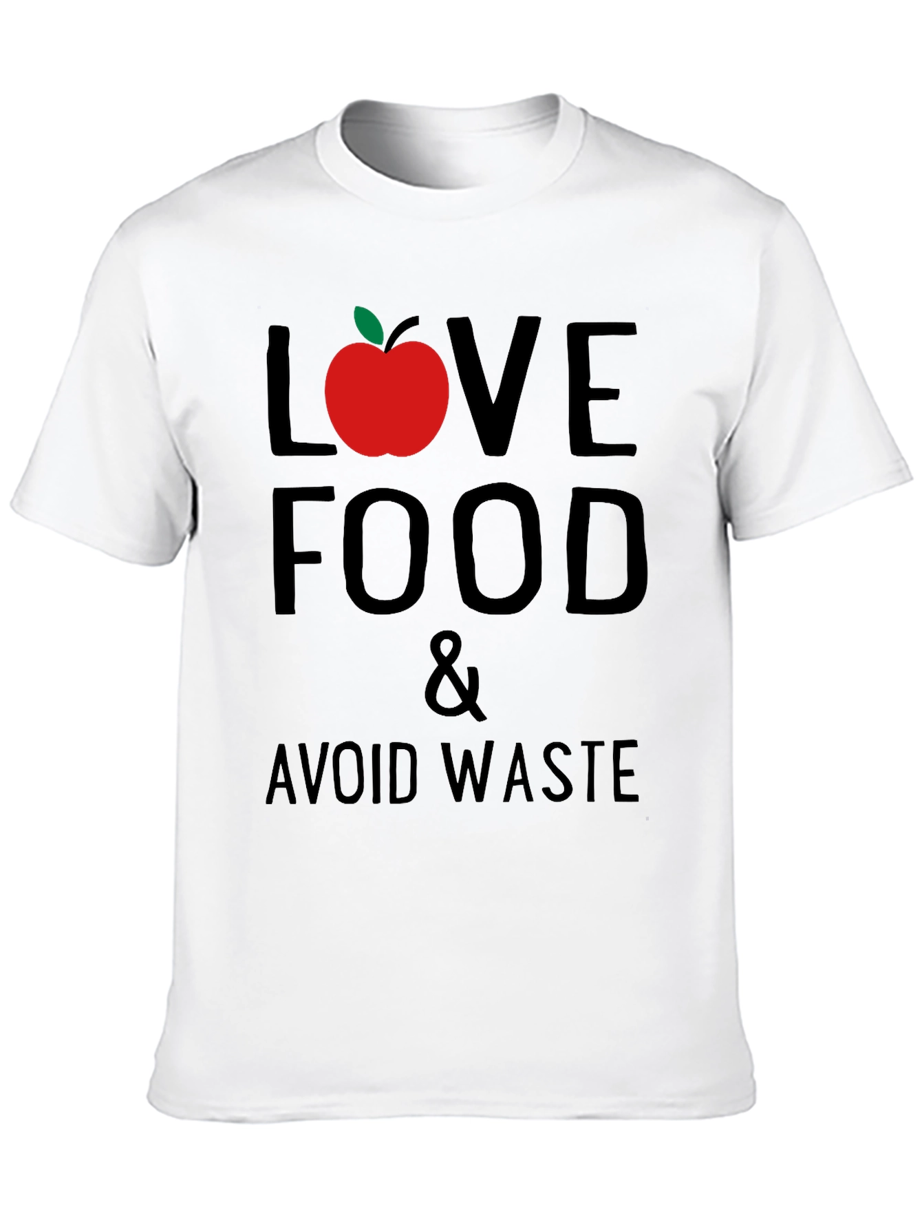 Love Food Avoid Waste Graphic T-Shirt