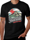 Yosemite National Park Graphic Tee - Black