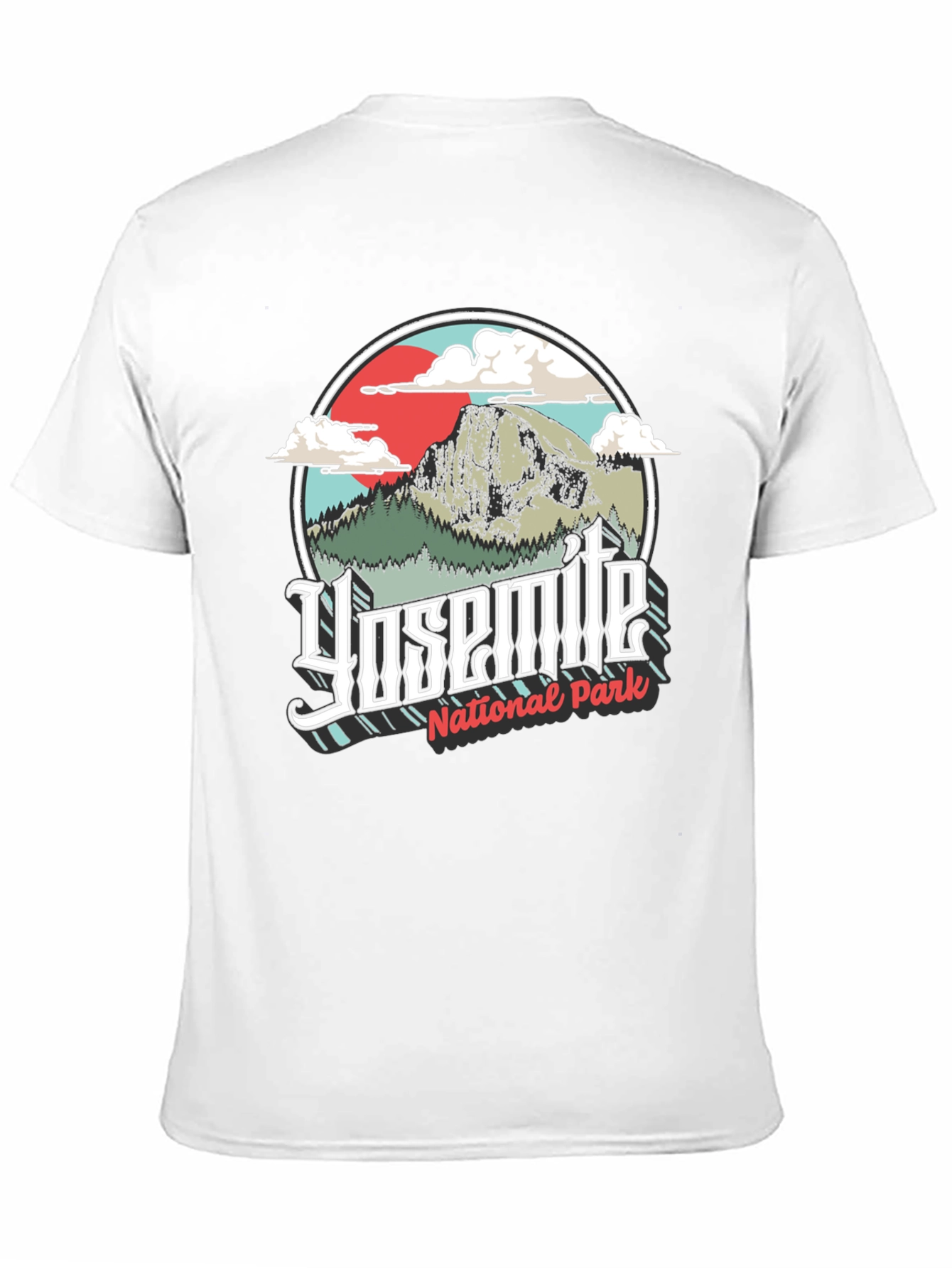 Yosemite National Park Graphic Tee - Black