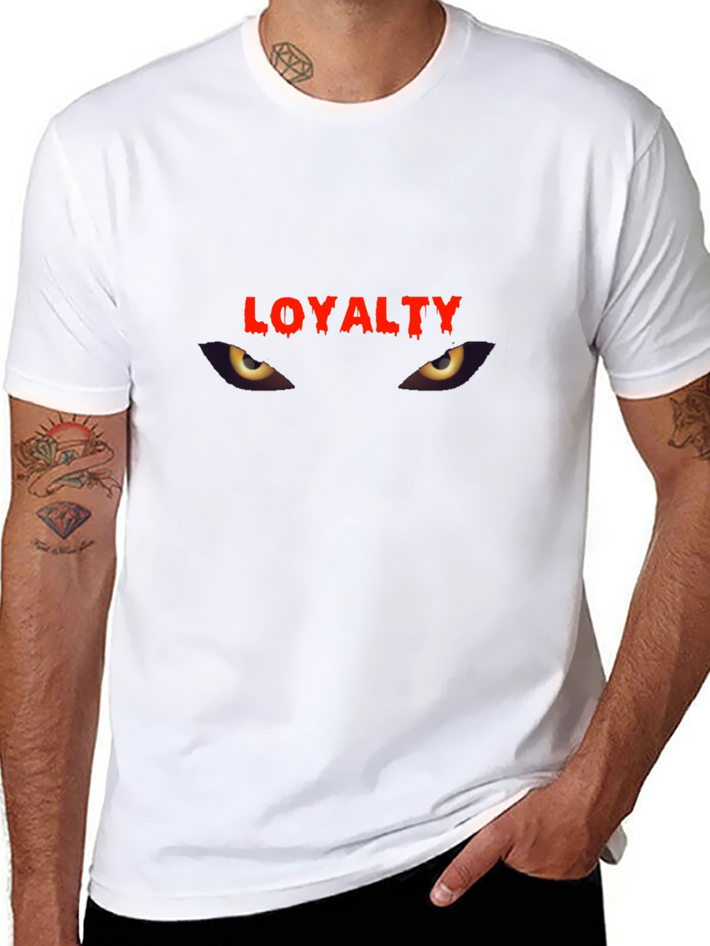 Loyalty Graphic T-Shirt - Mens Black Tee
