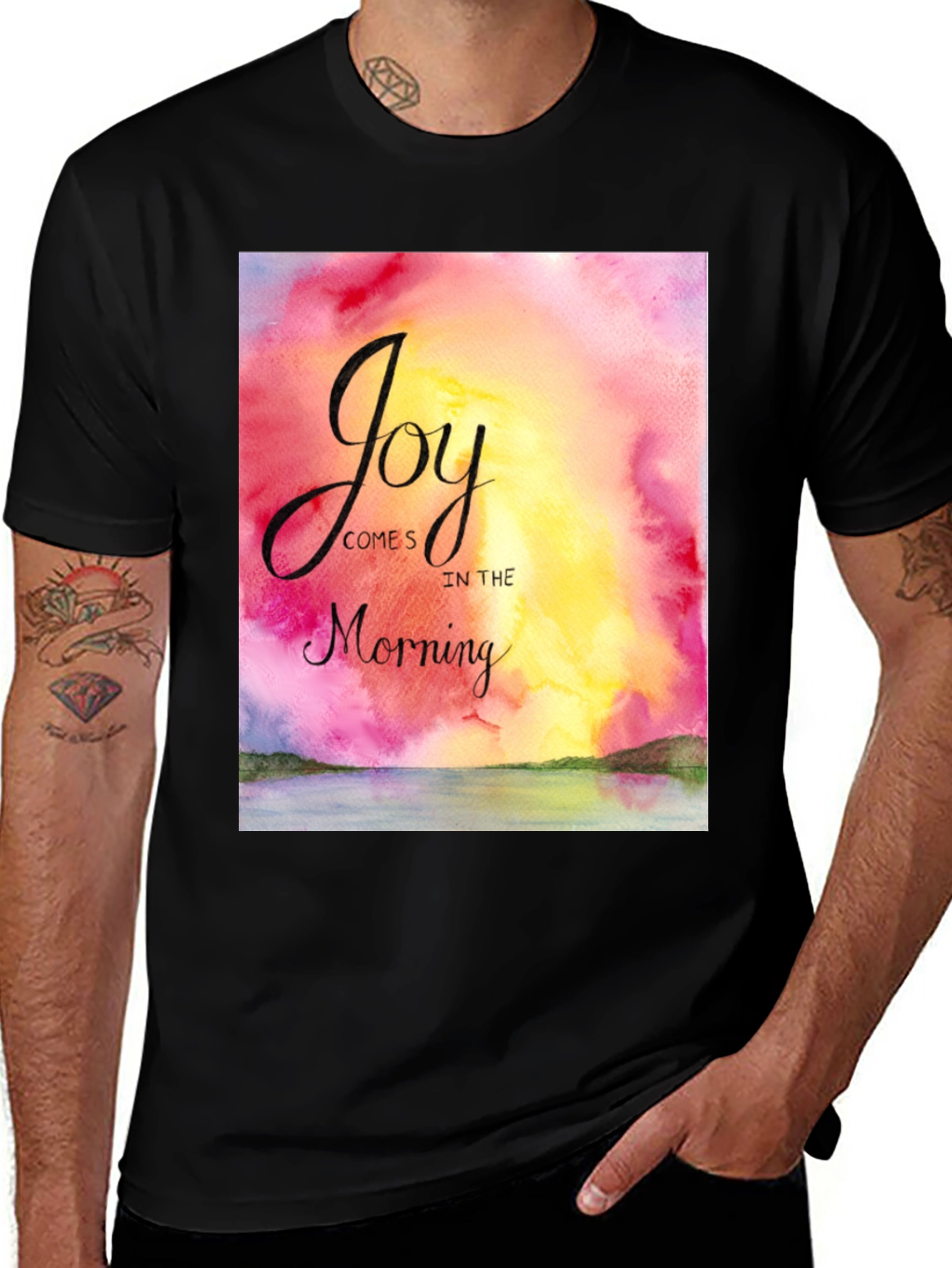 Joy Comes in the Morning Graphic T-Shirt