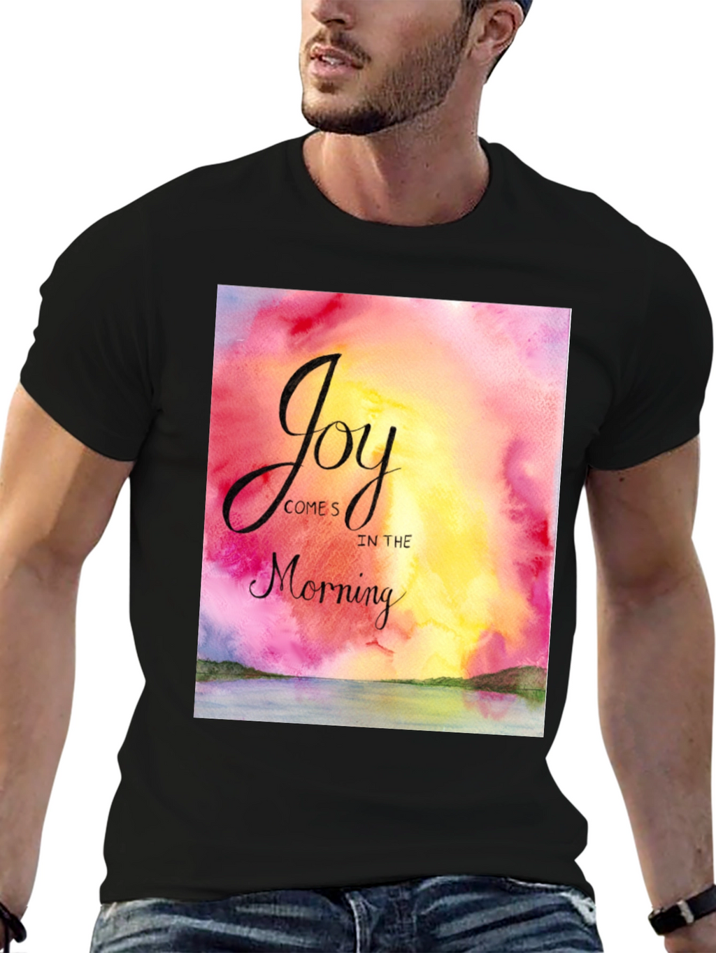 Joy Comes in the Morning Graphic T-Shirt