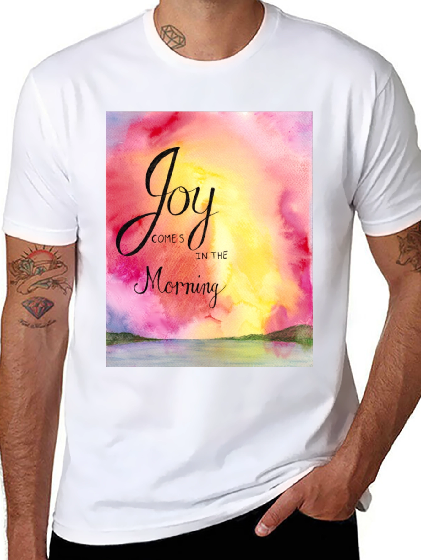 Joy Comes in the Morning Graphic T-Shirt