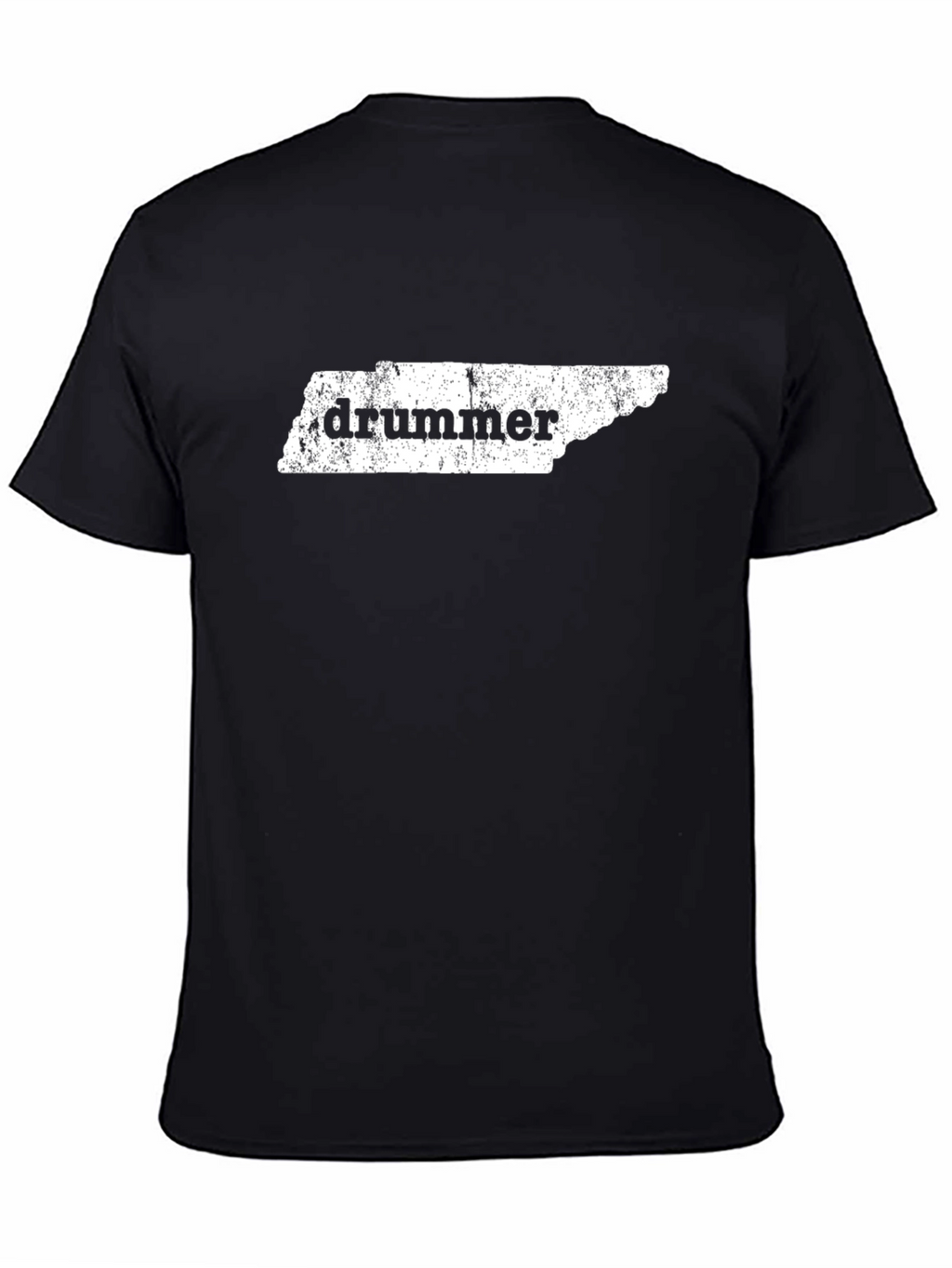 Tennessee Drummer Graphic T-Shirt - Black