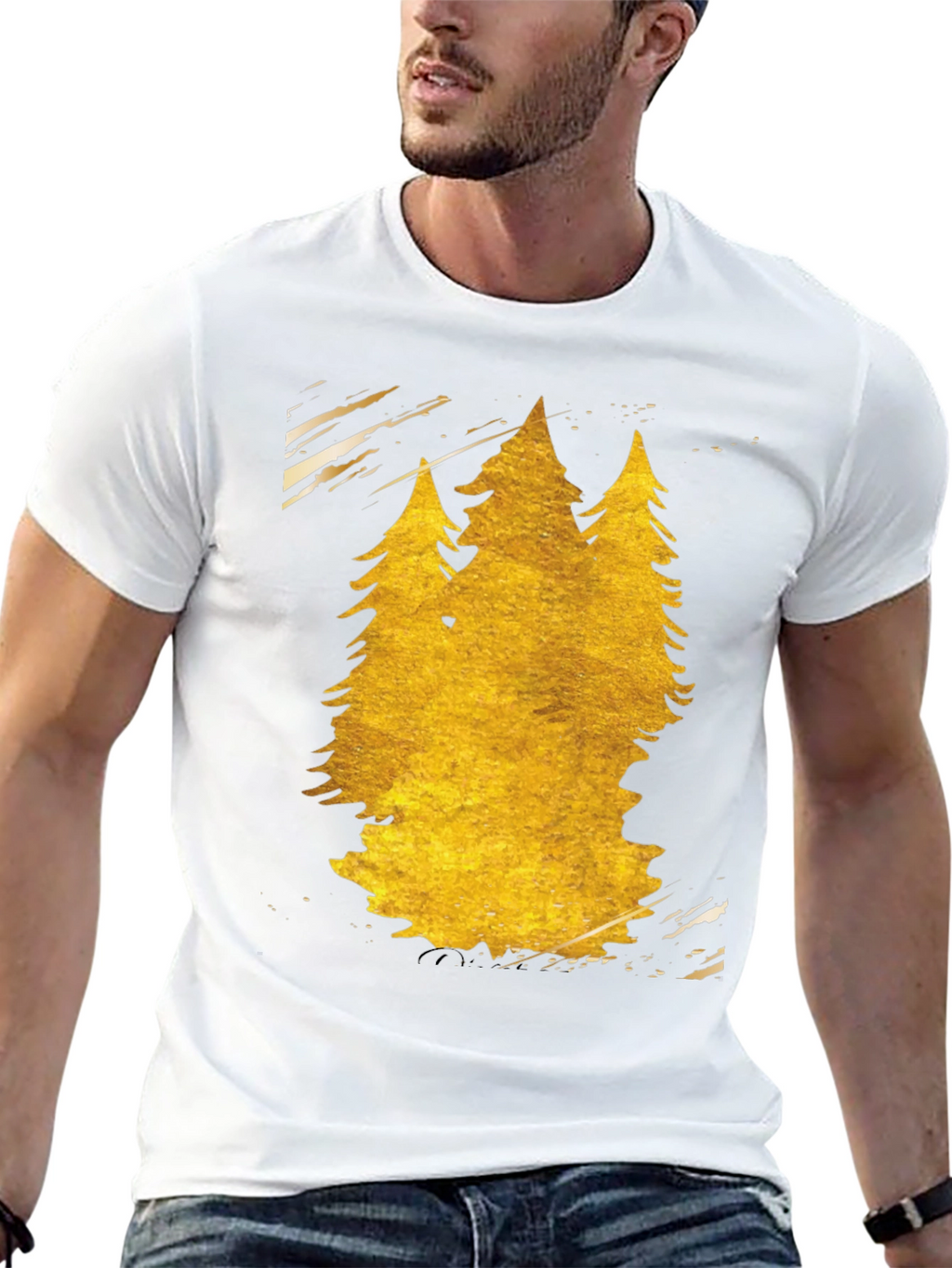 Golden Forest Graphic Tee