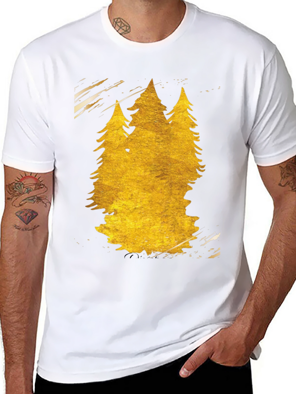 Golden Forest Graphic Tee