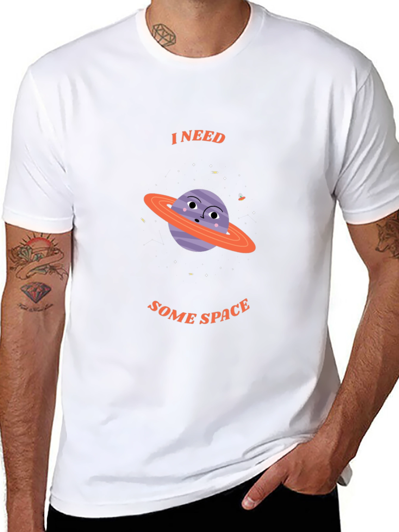 I Need Some Space T-Shirt - Saturn Graphic Tee