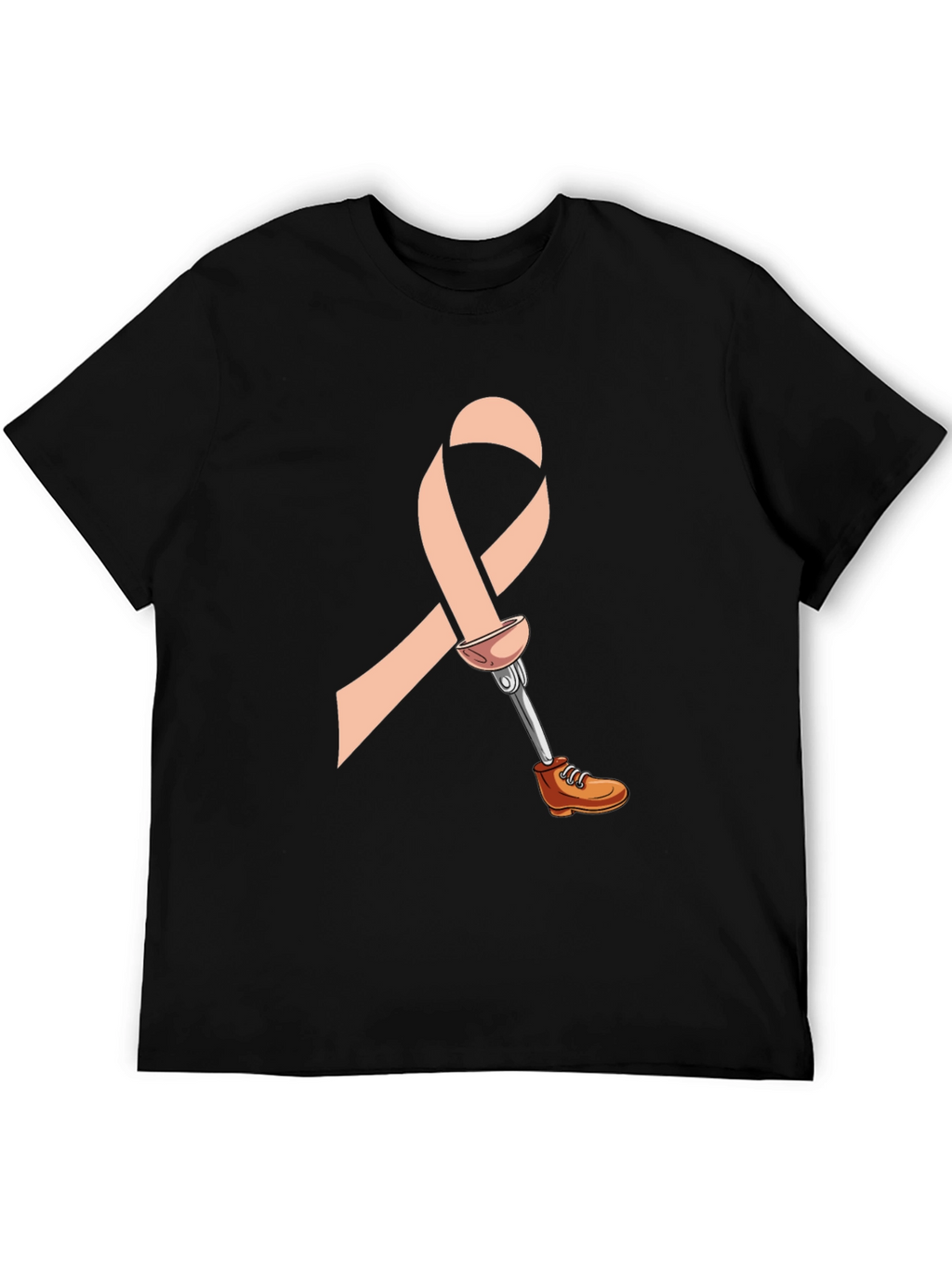 Prosthetic Awareness Ribbon Graphic T-Shirt