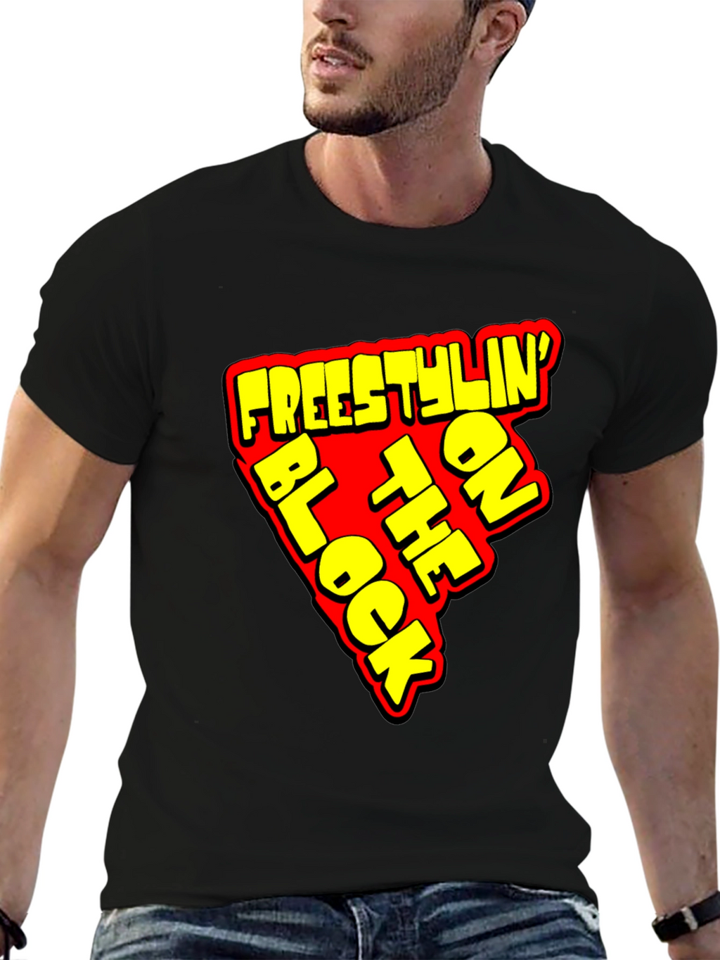 Freestylin on the Block Graphic Tee