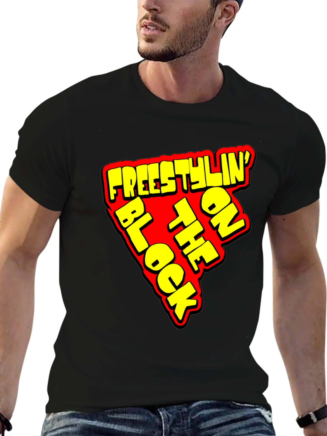 Freestylin on the Block Graphic Tee