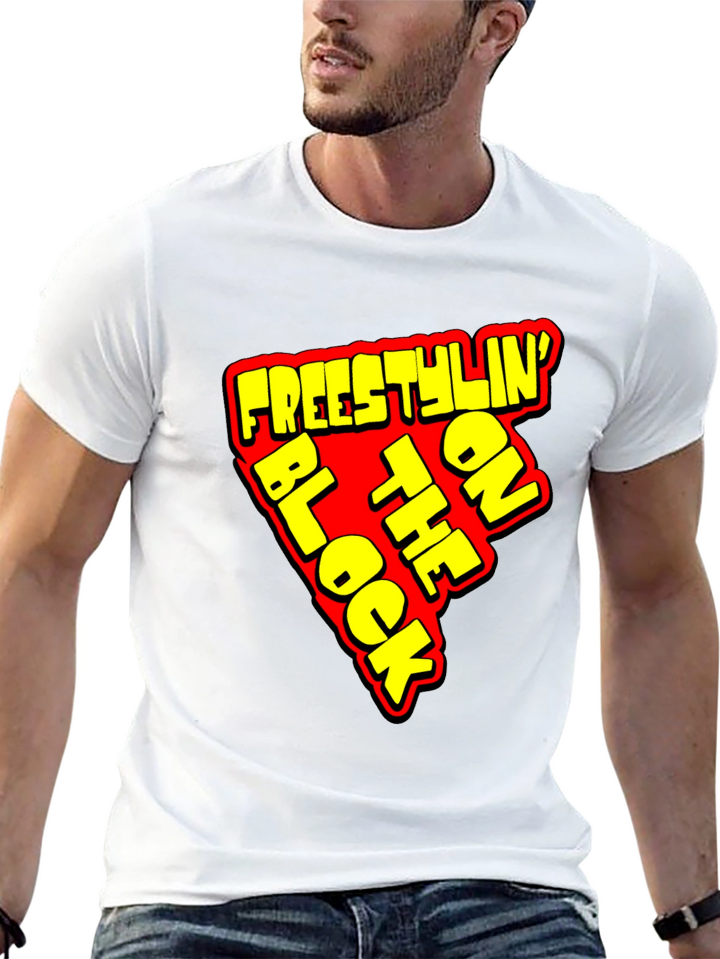 Freestylin on the Block Graphic Tee