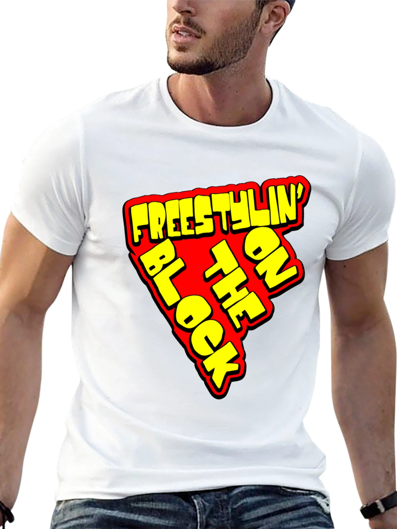 Freestylin on the Block Graphic Tee