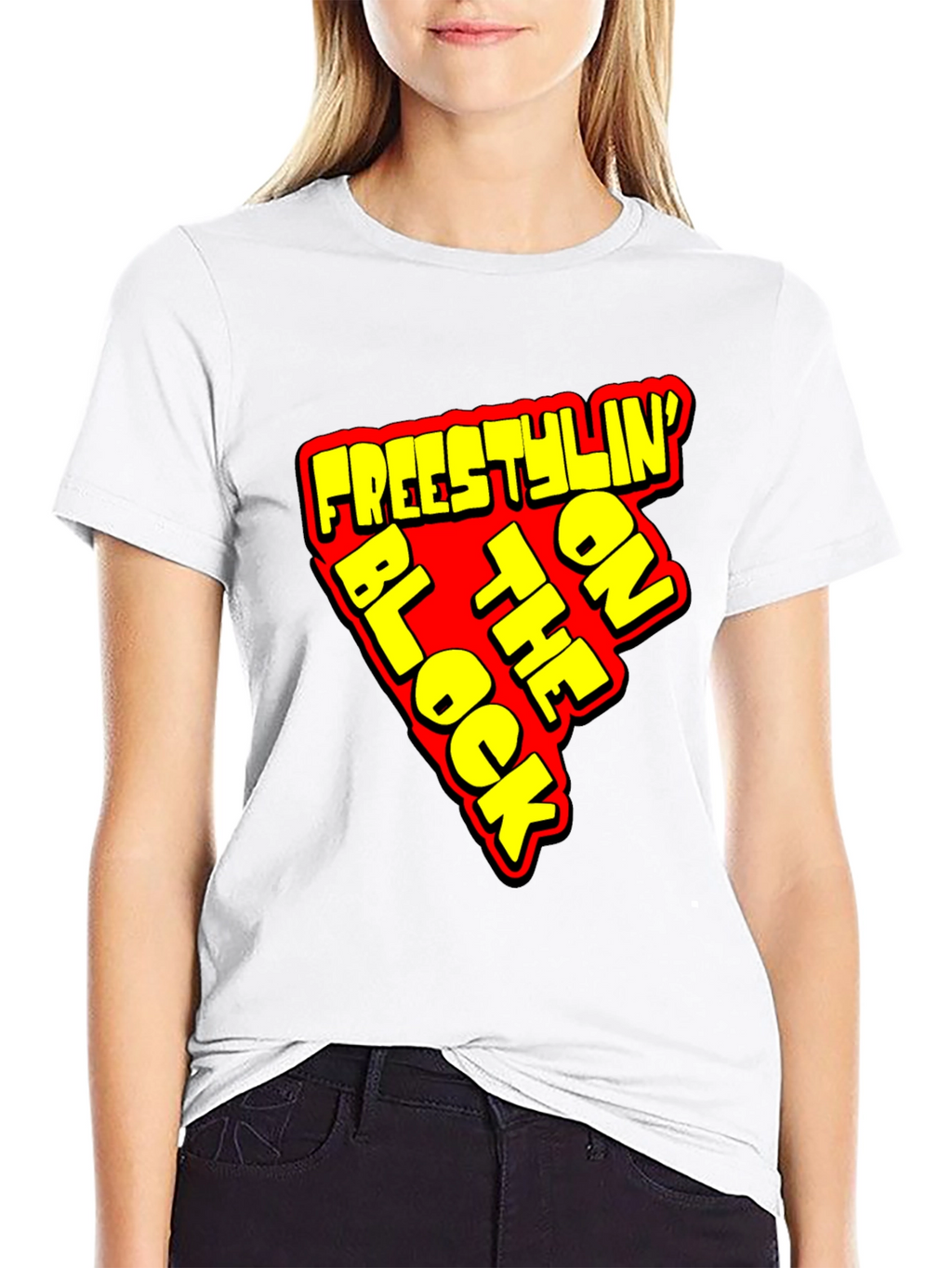 Freestylin on the Block Graphic Tee