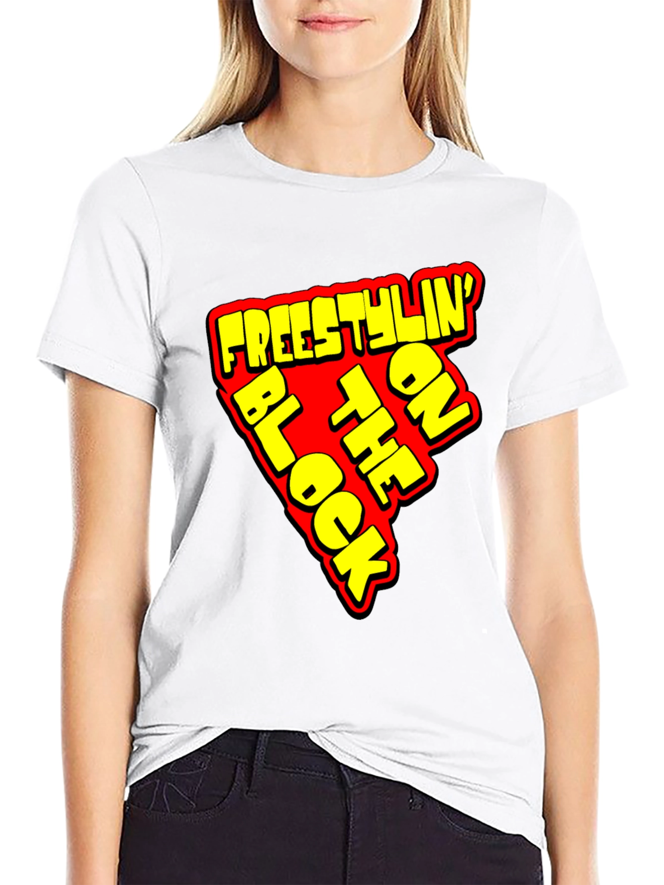 Freestylin on the Block Graphic Tee