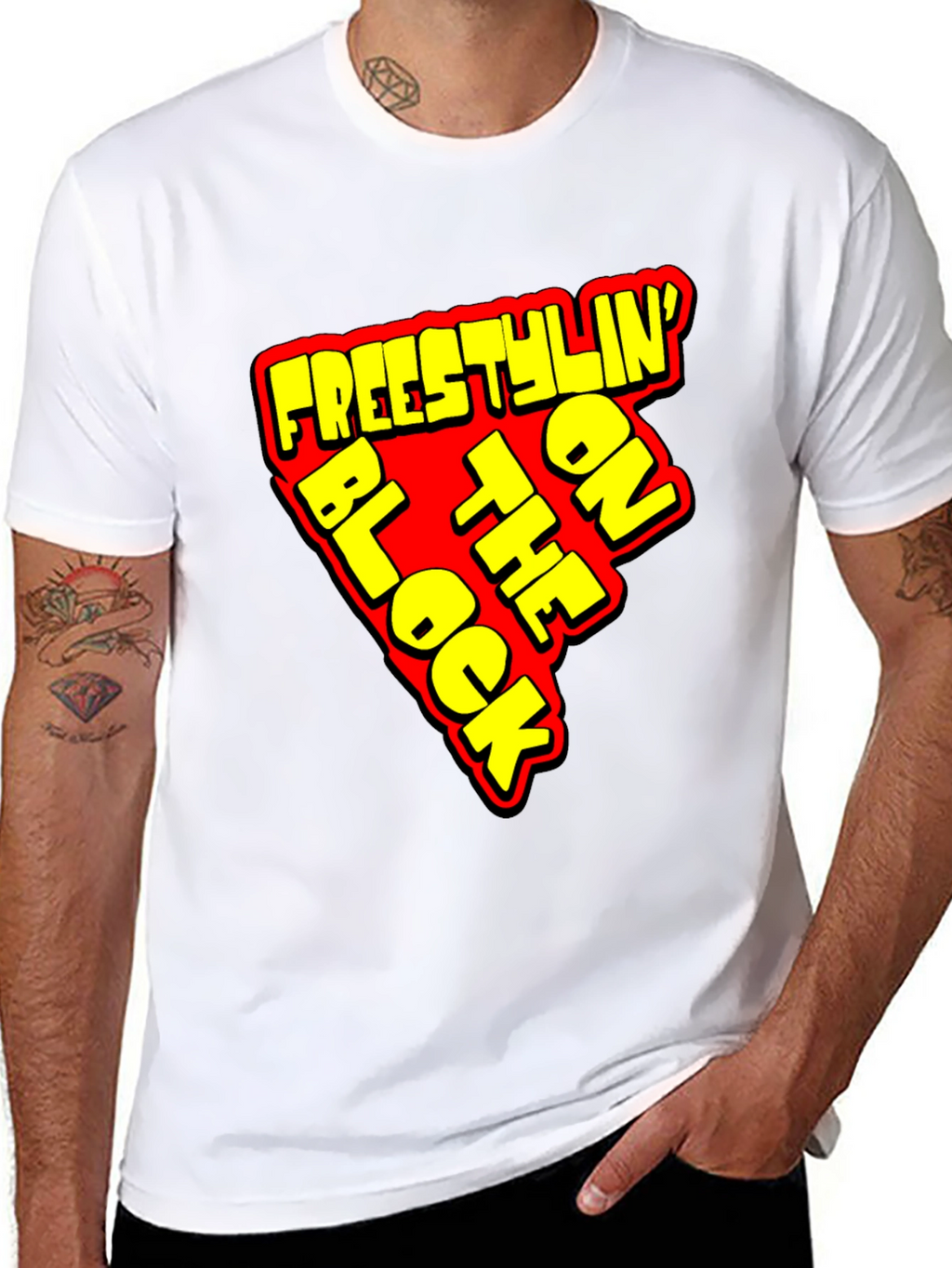 Freestylin on the Block Graphic Tee