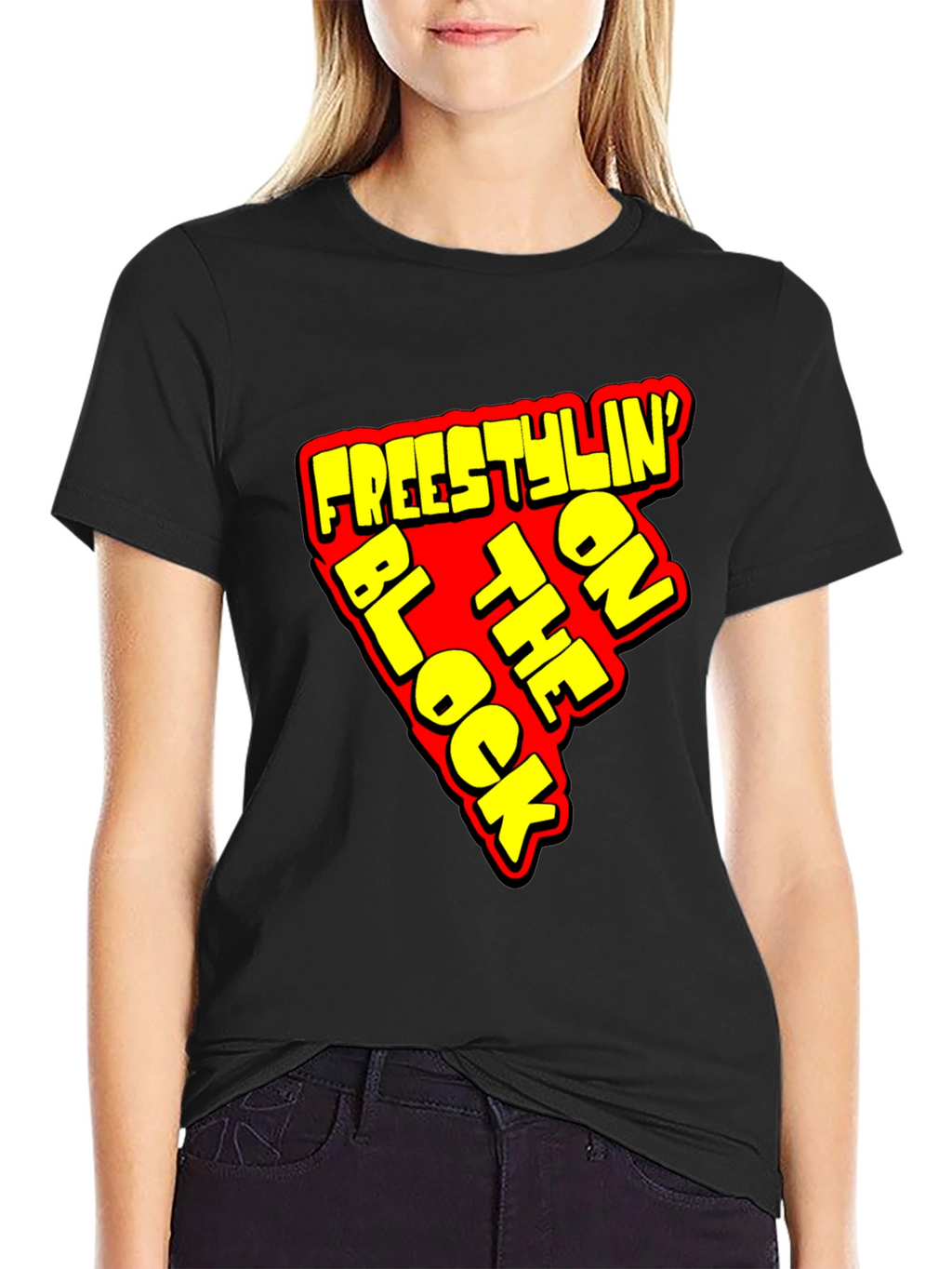 Freestylin on the Block Graphic Tee