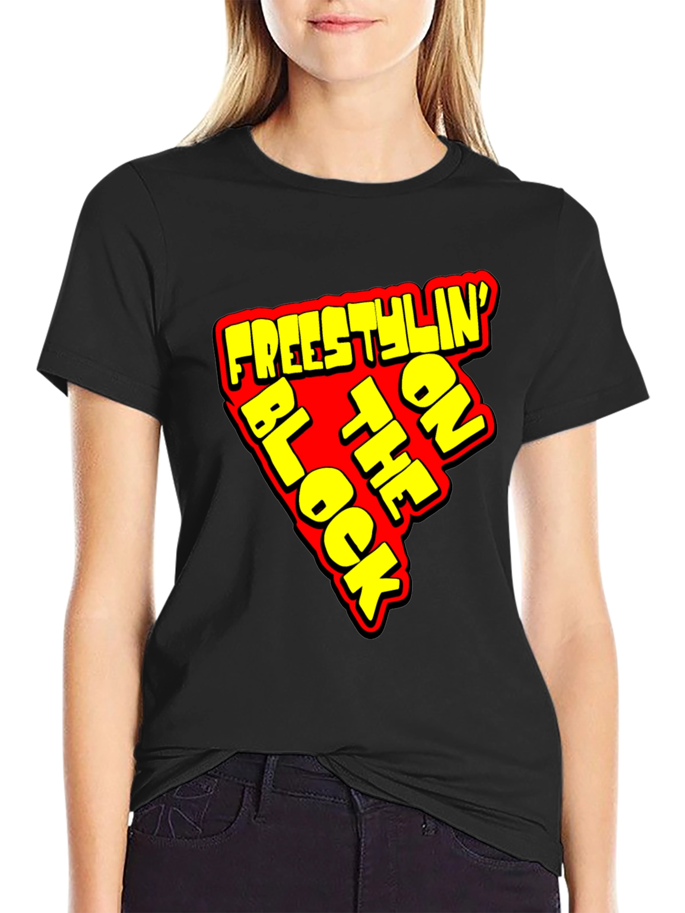 Freestylin on the Block Graphic Tee