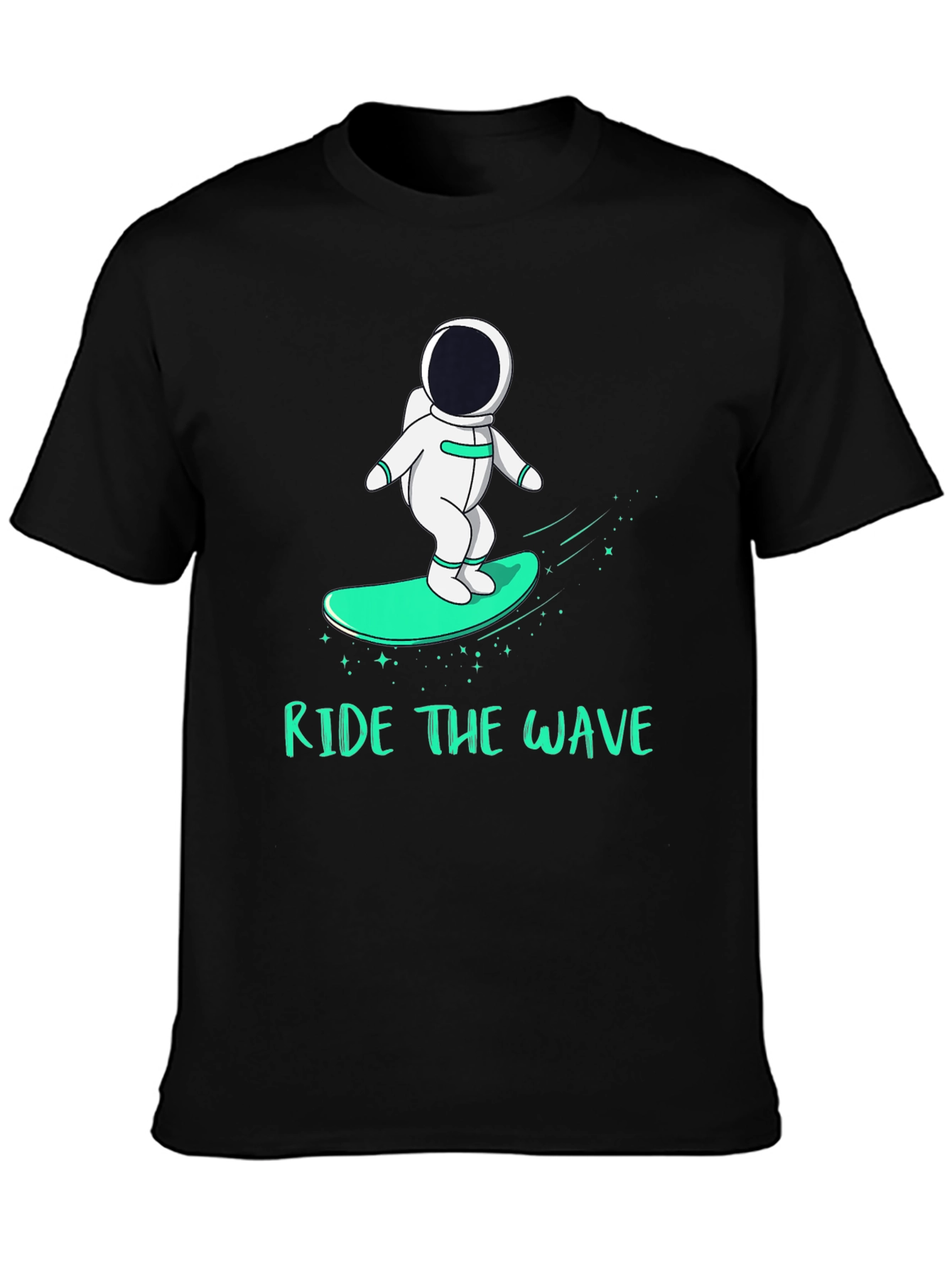 Ride the Wave Astronaut T-Shirt