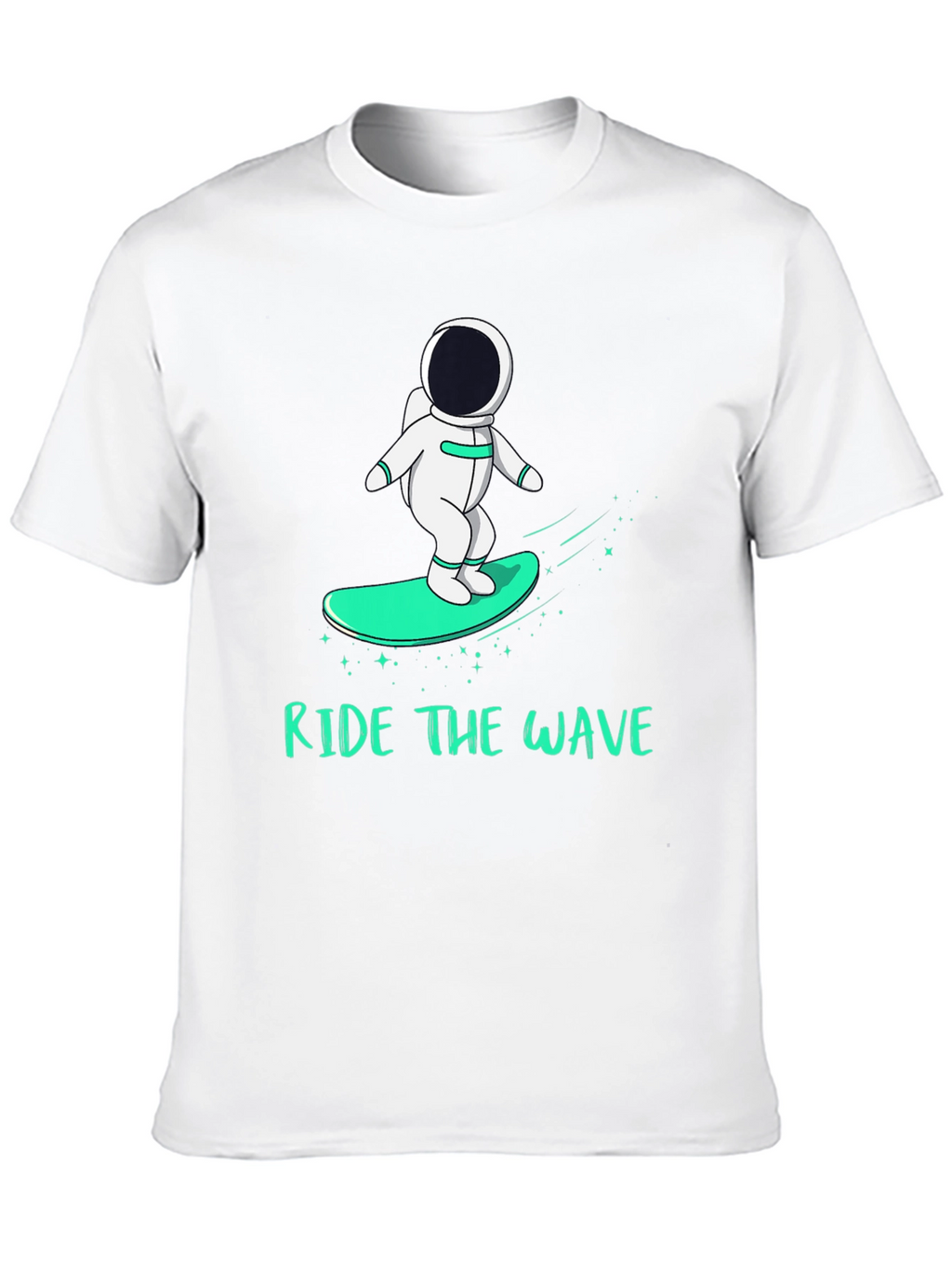 Ride the Wave Astronaut T-Shirt
