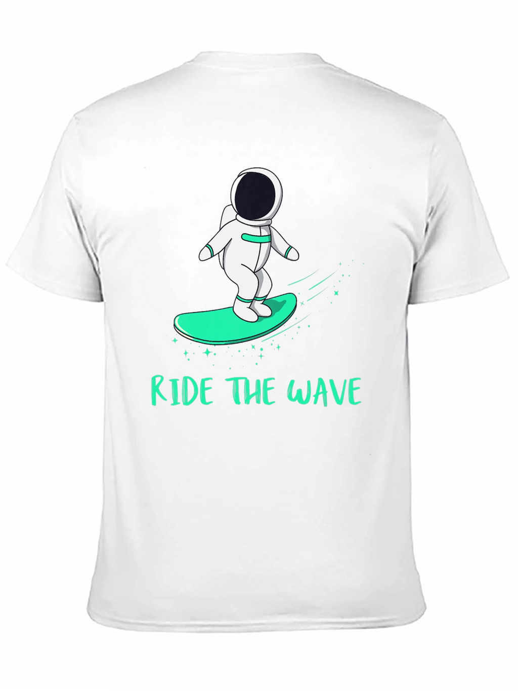 Ride the Wave Astronaut T-Shirt