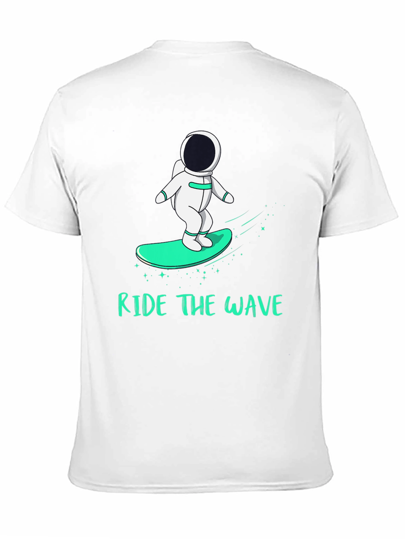 Ride the Wave Astronaut T-Shirt