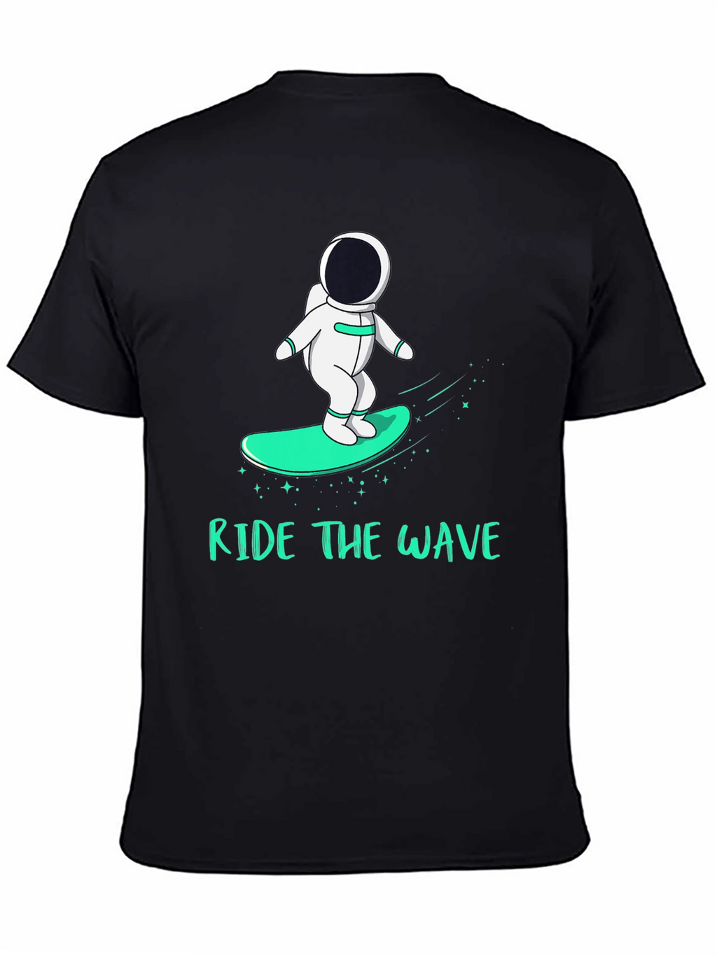 Ride the Wave Astronaut T-Shirt