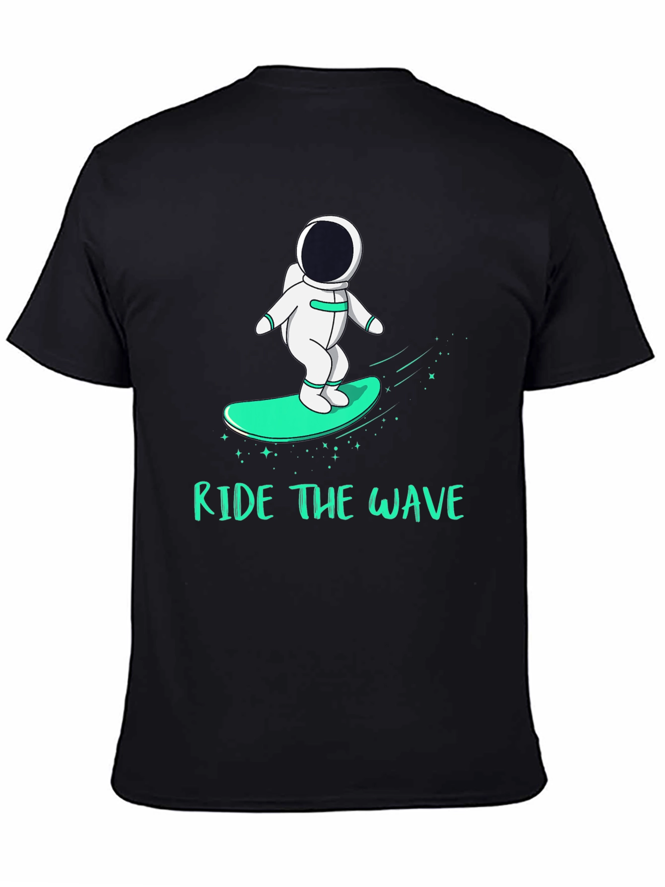 Ride the Wave Astronaut T-Shirt