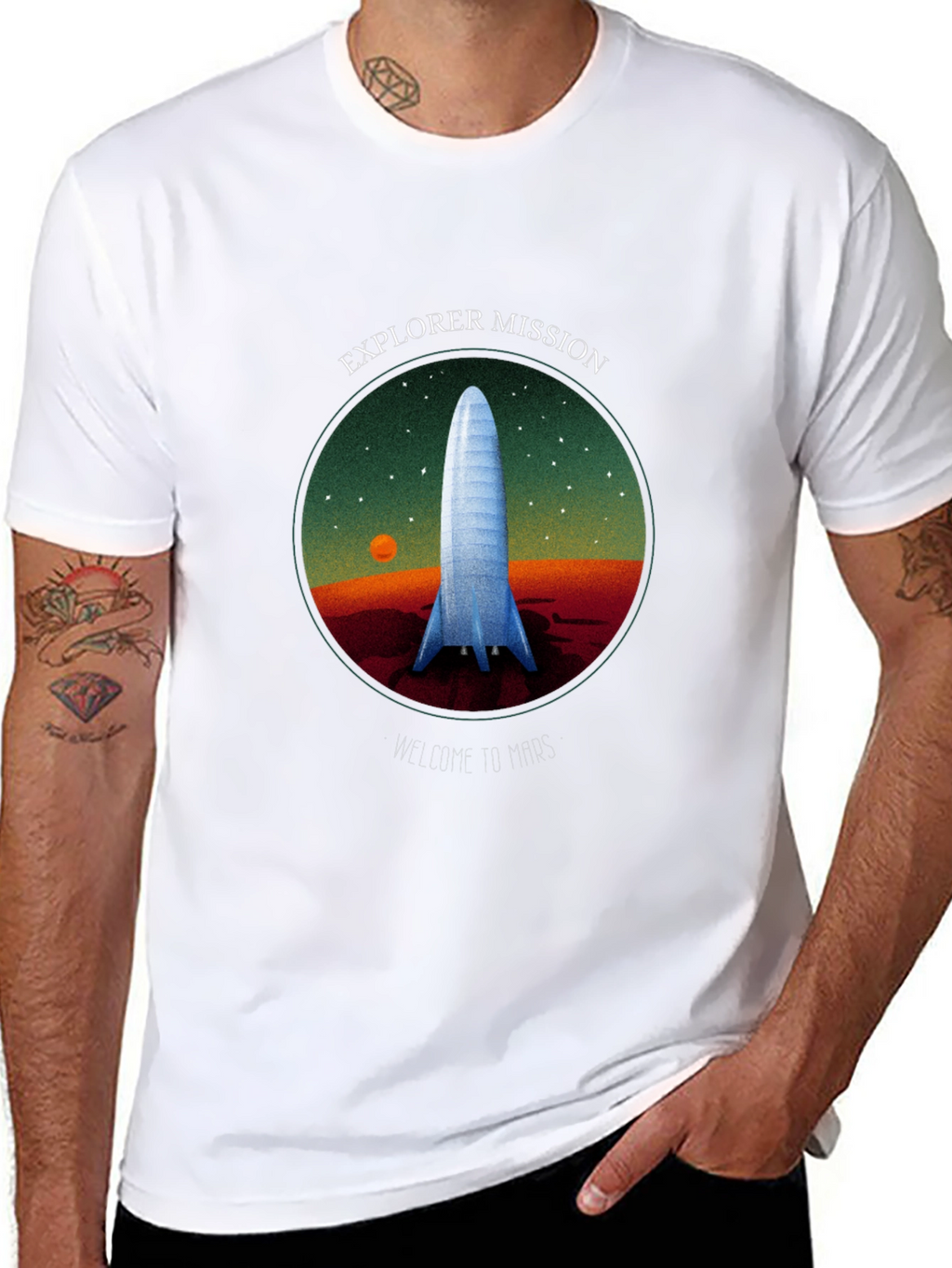 Explorer Mission T-Shirt - Welcome to Mars!