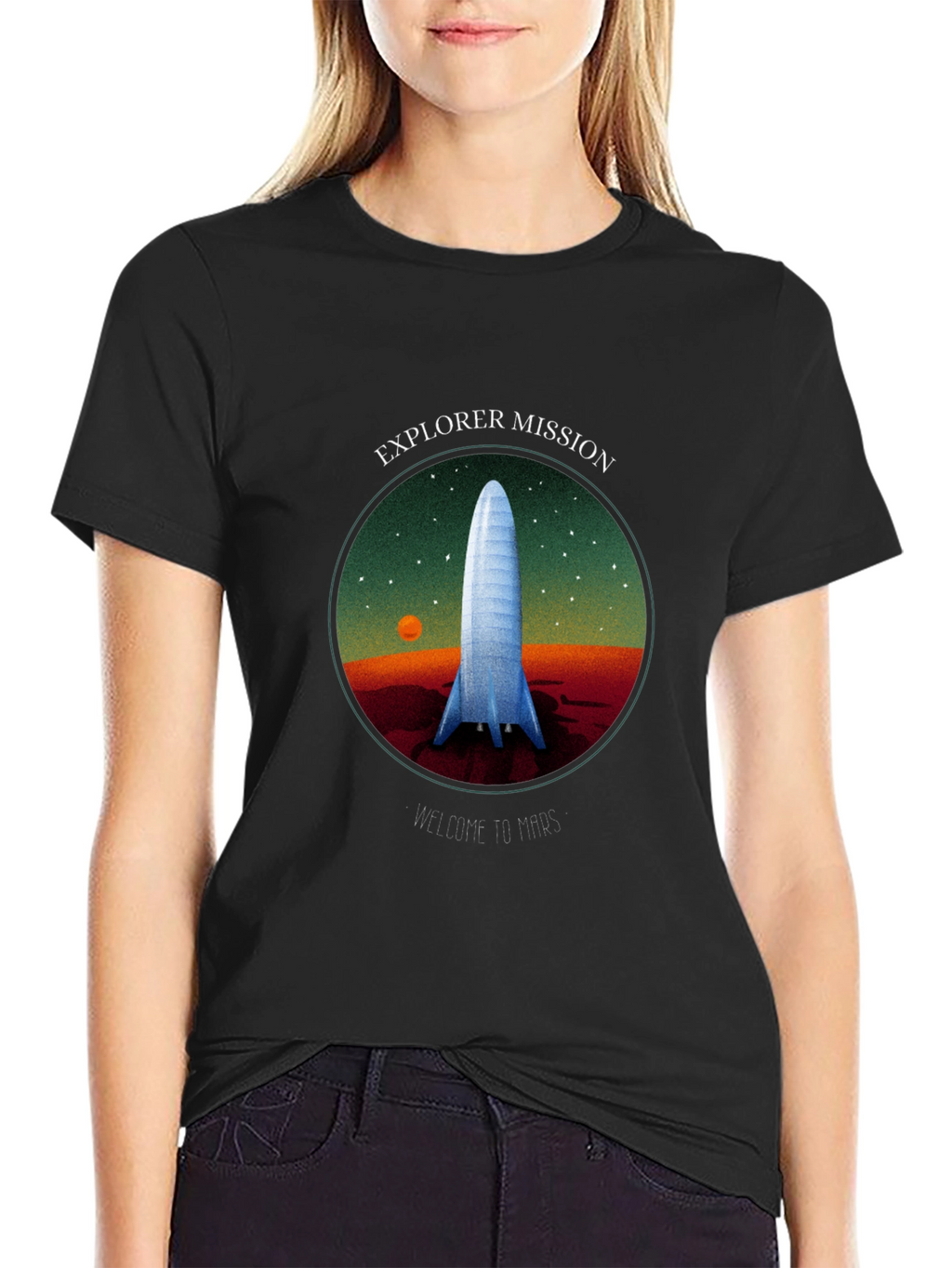 Explorer Mission T-Shirt - Welcome to Mars!