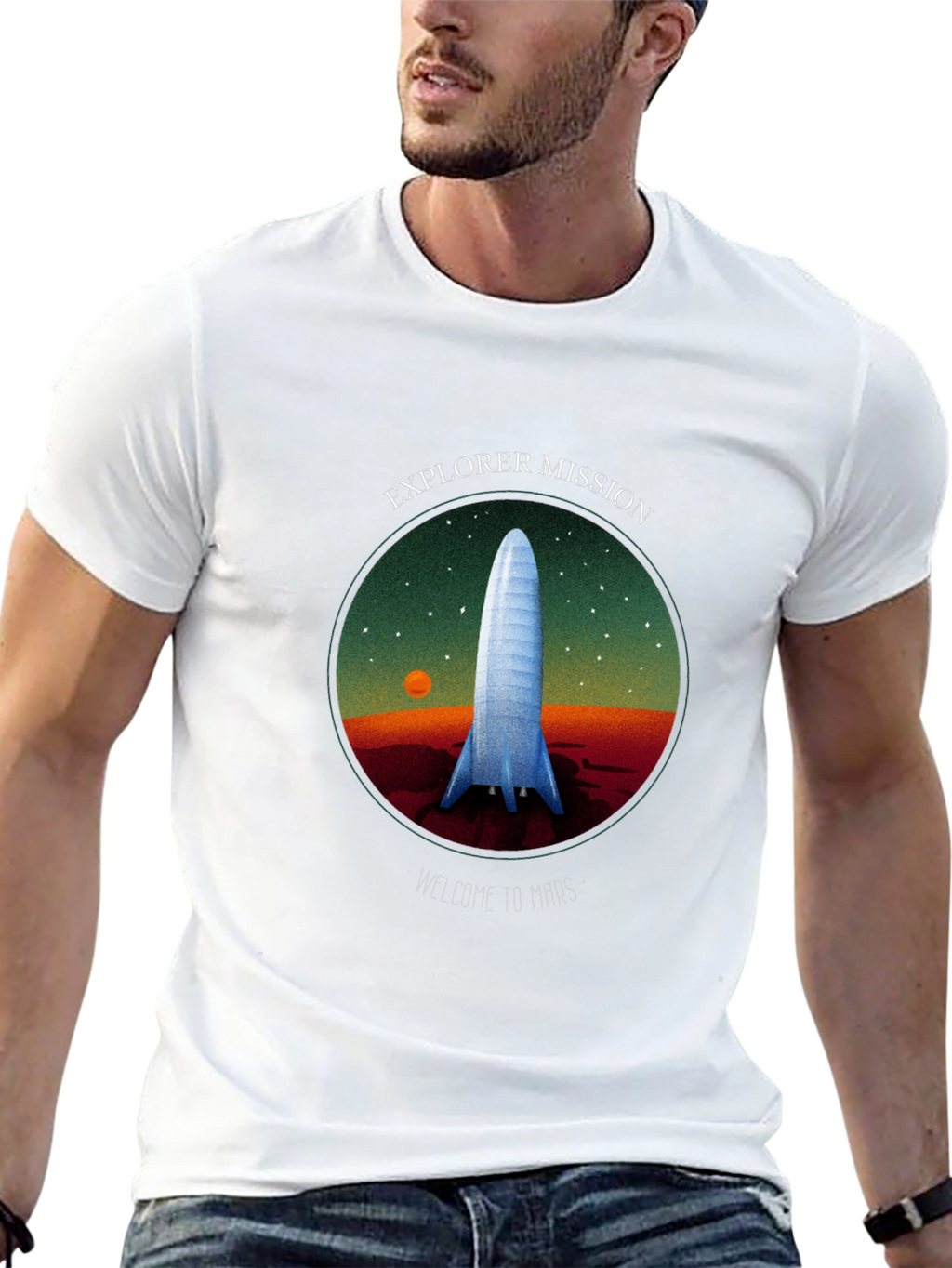 Explorer Mission T-Shirt - Welcome to Mars!