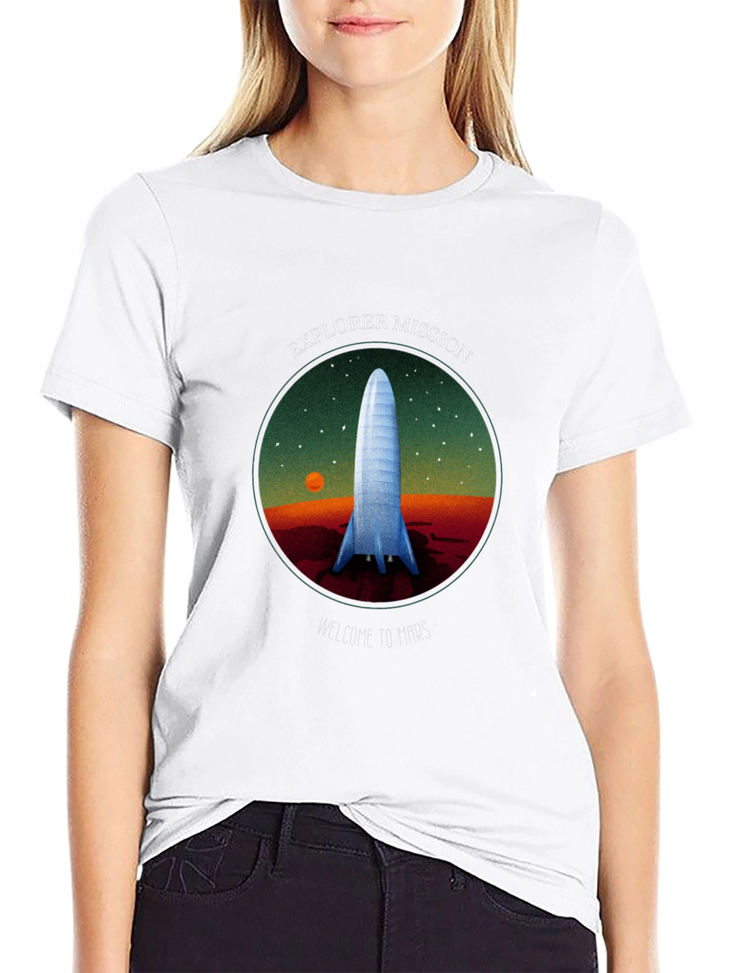 Explorer Mission T-Shirt - Welcome to Mars!