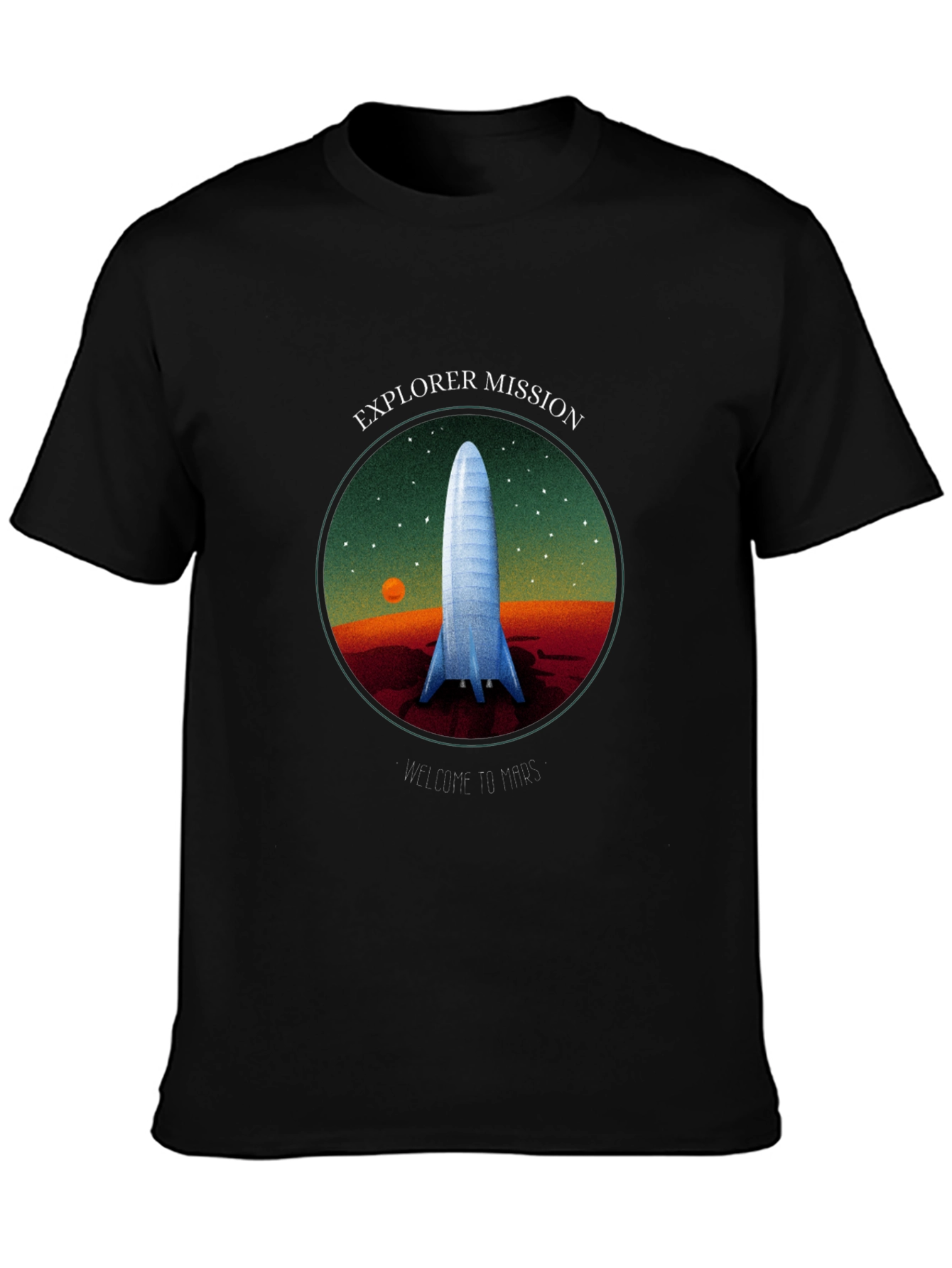 Explorer Mission T-Shirt - Welcome to Mars!